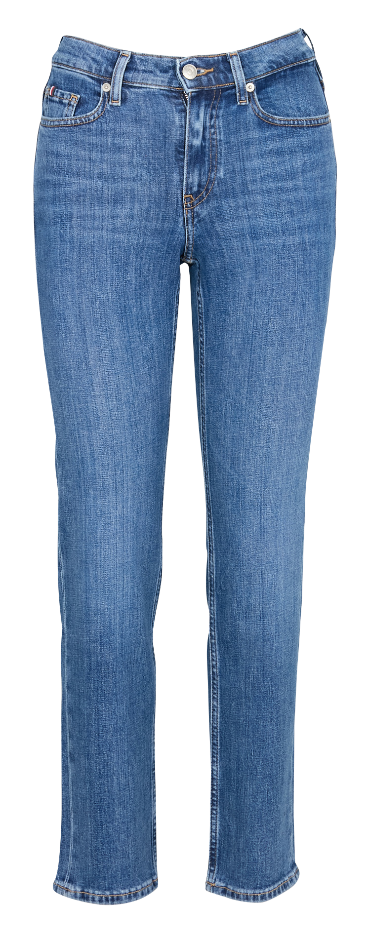 Jean slim délavé TOMMY HILFIGER Bleu