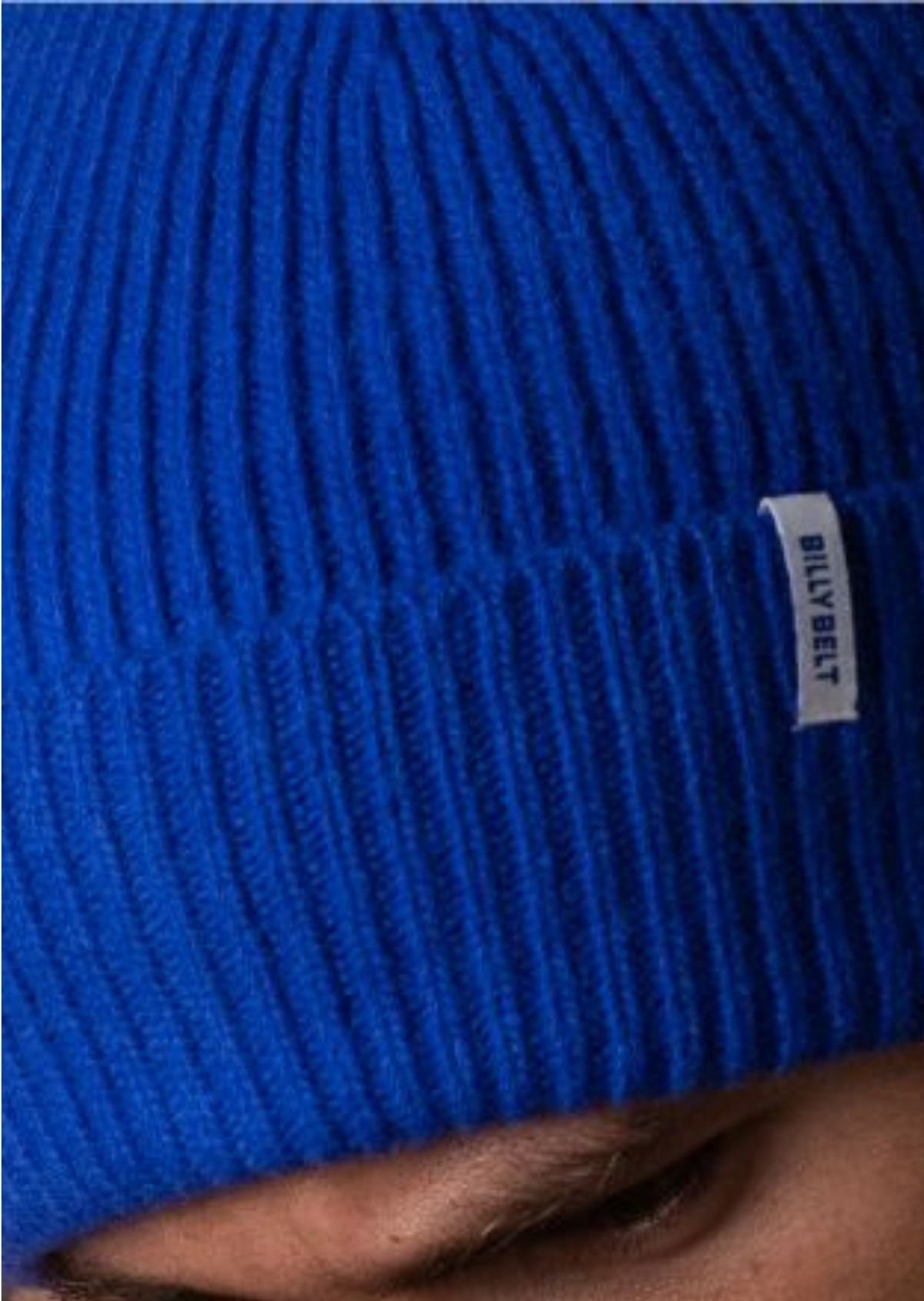 Lamb's wool beanie BILLYBELT Blue
