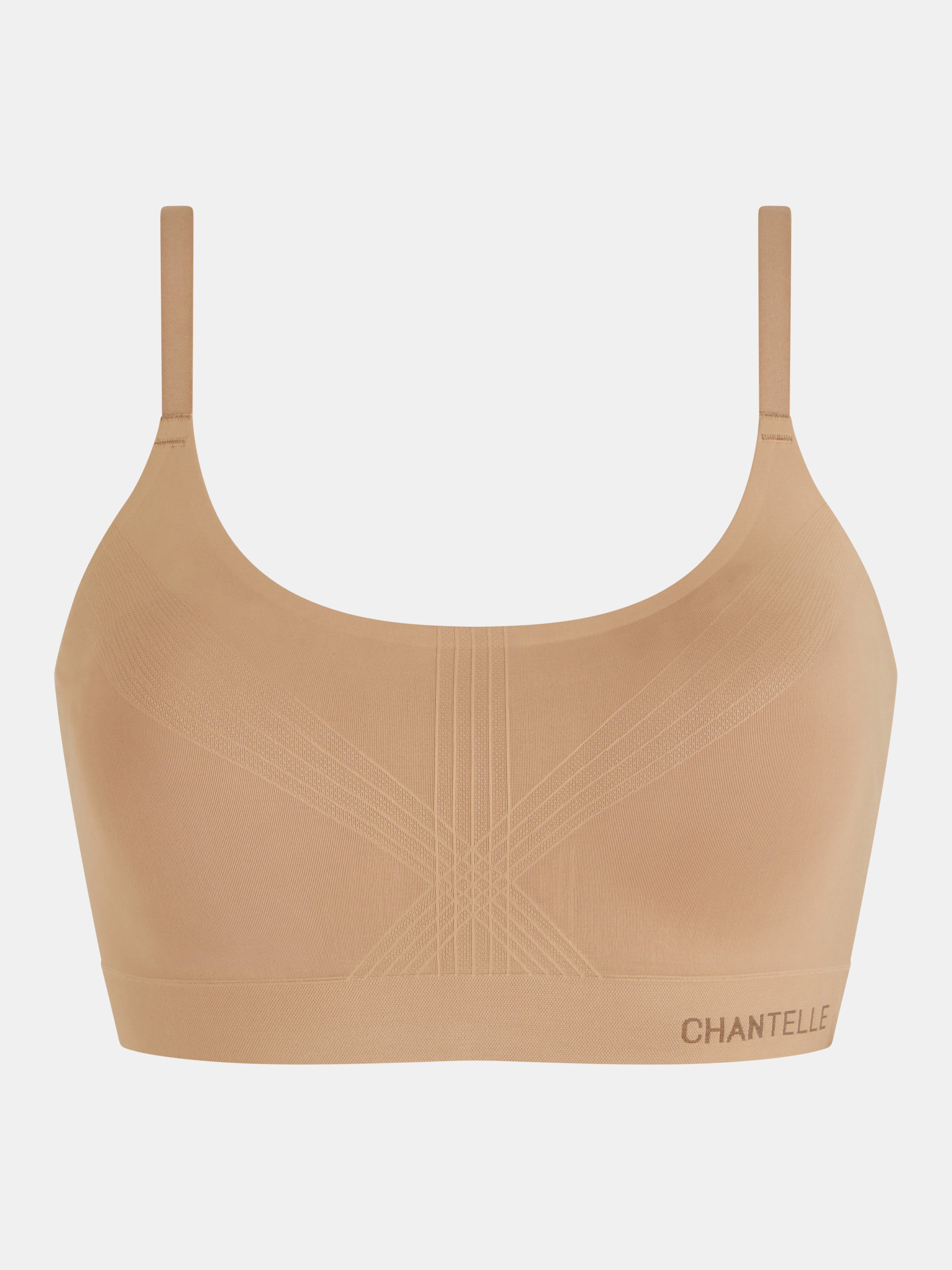 Supportive wireless shaping bra CHANTELLE Brown