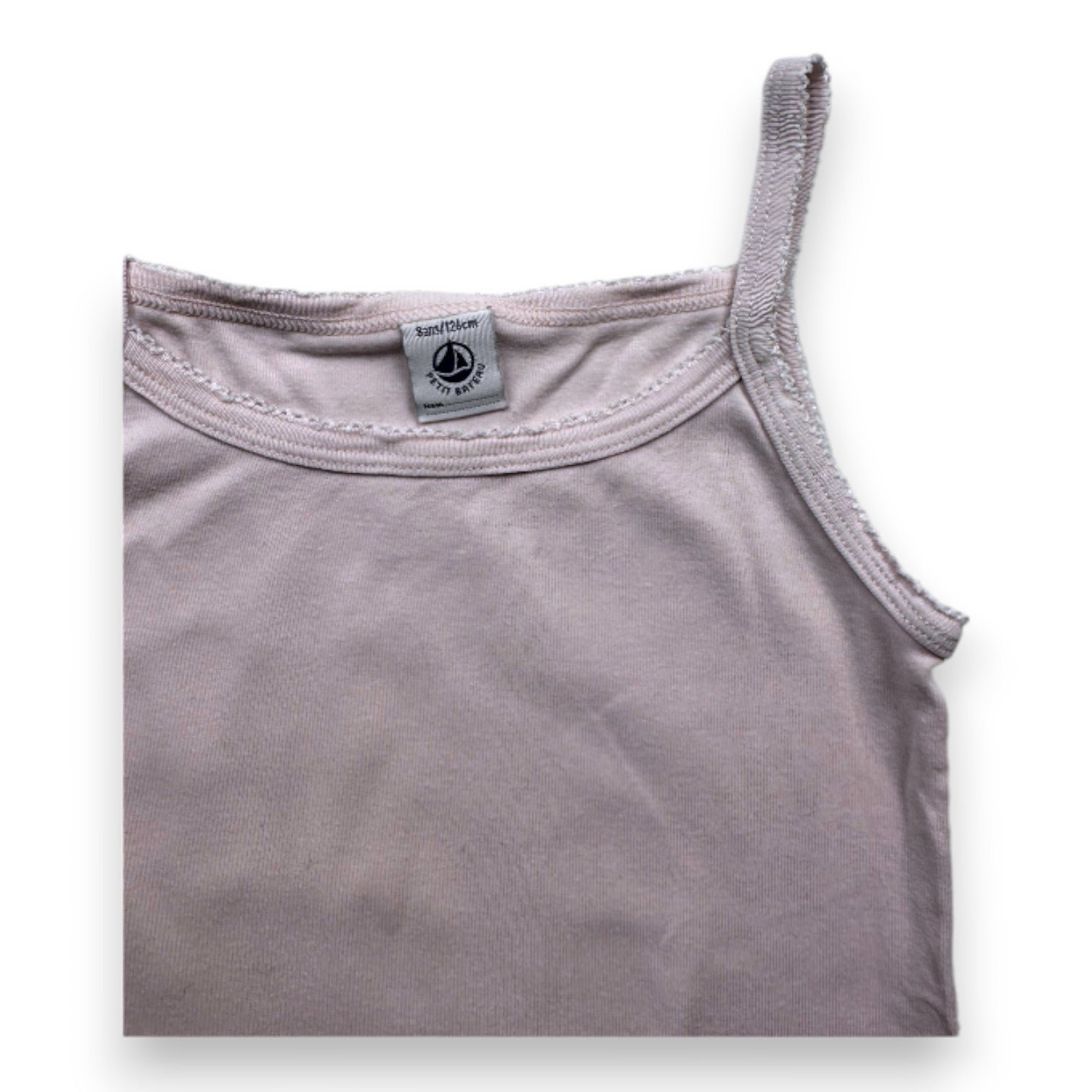 Pink Kids Tank Top - 8 years PETIT BATEAU - Seconde Main Pink