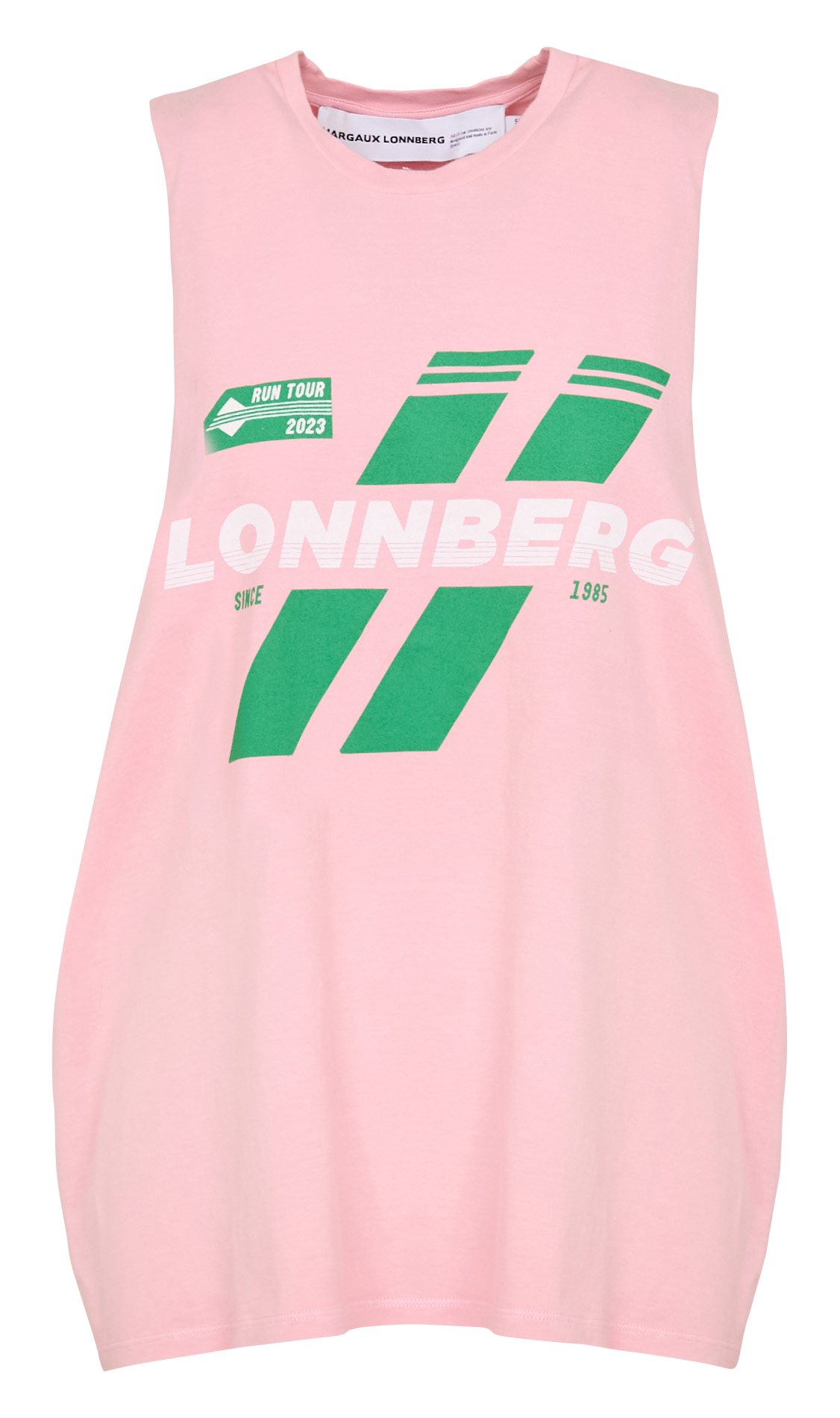 Tee-shirt oversize en coton MARGAUX LONNBERG Rose