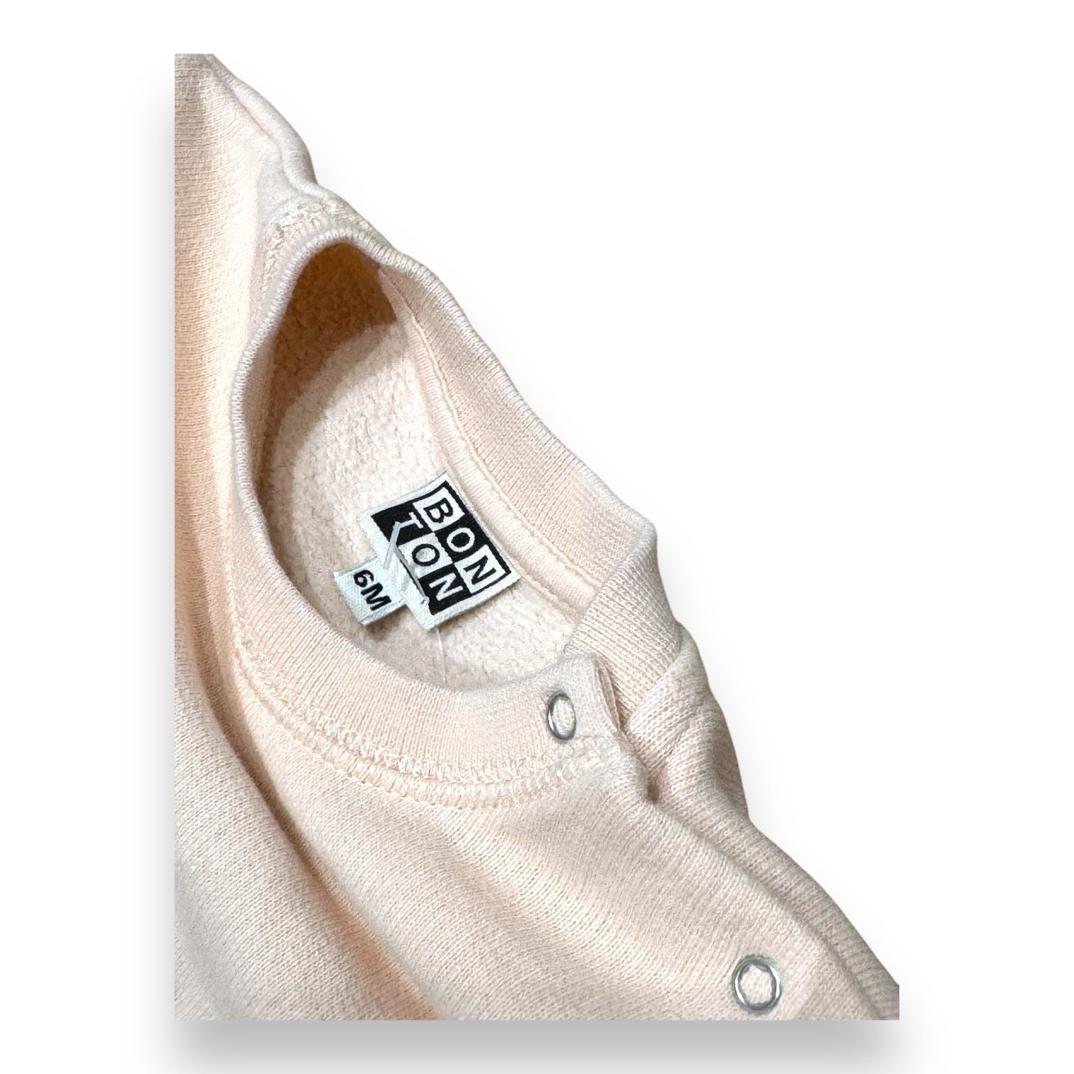 Pink baby sweatshirt - 6 months BONTON - Seconde Main Pink