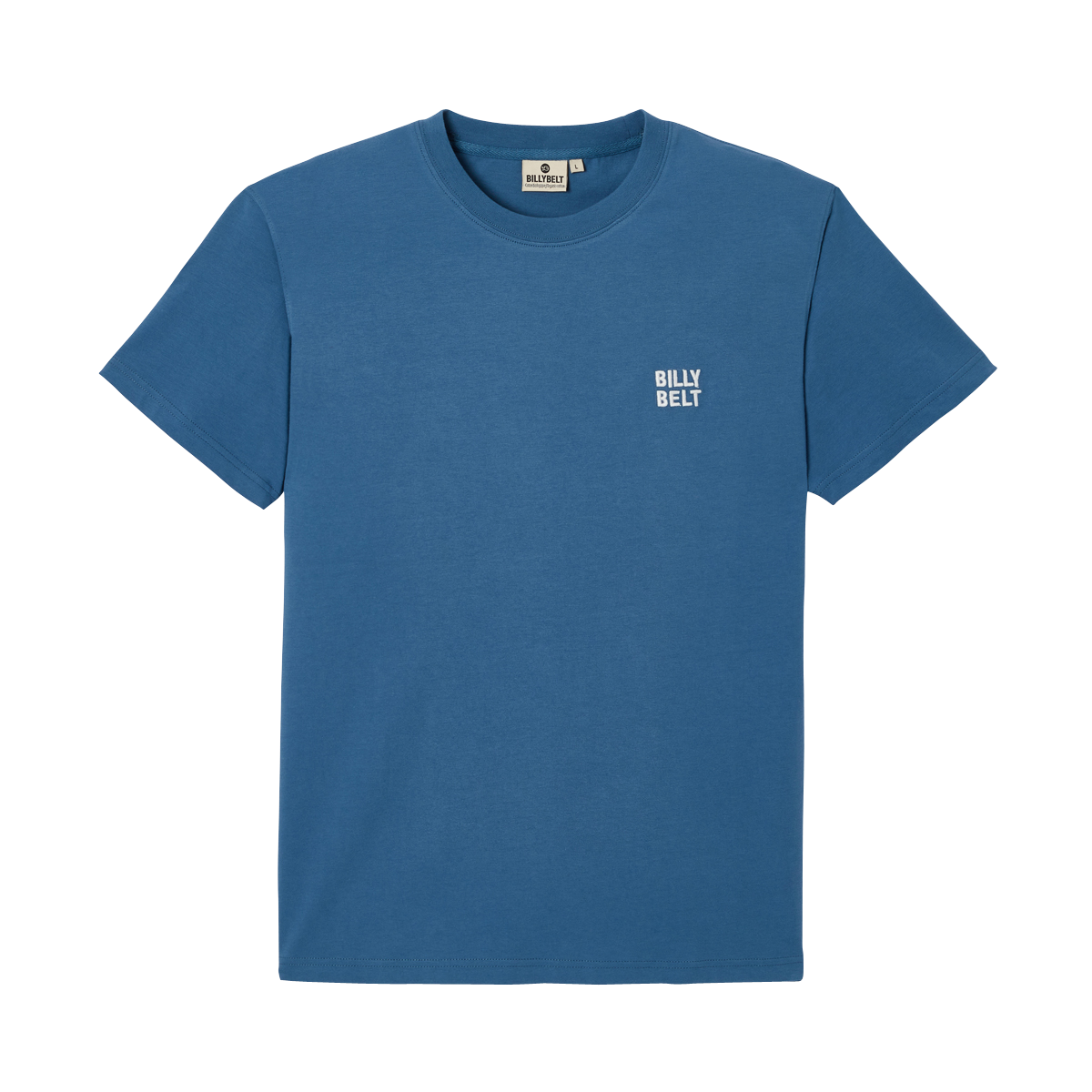 Organic cotton vintage T-shirt BILLYBELT Blue