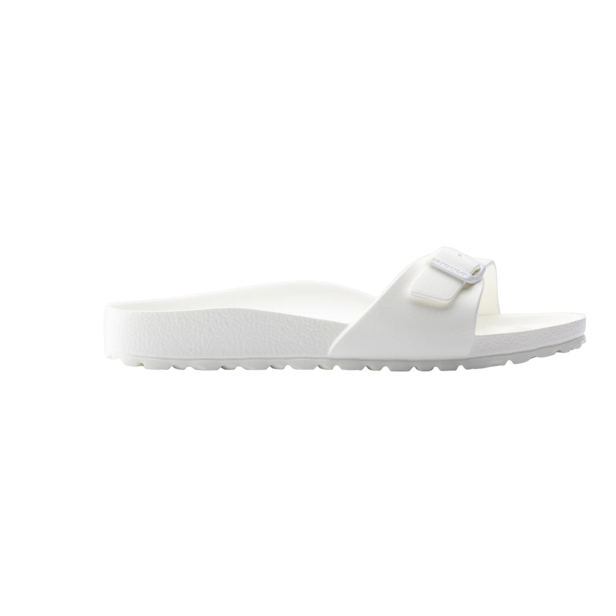 Faux leather sandals BIRKENSTOCK White