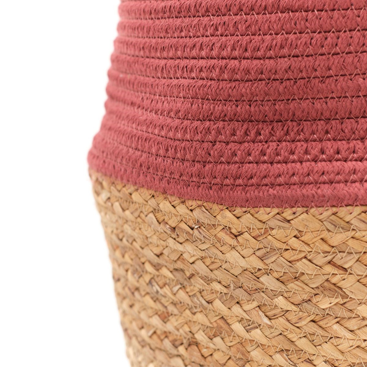 Panier long en coton FACTORY Rouge