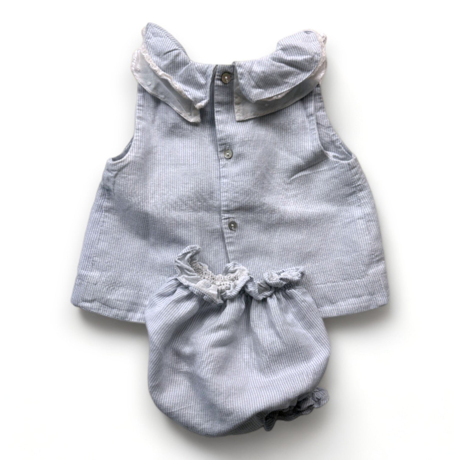 Blue Baby Set - 12 months LA CHATELAINE - Seconde main Blue