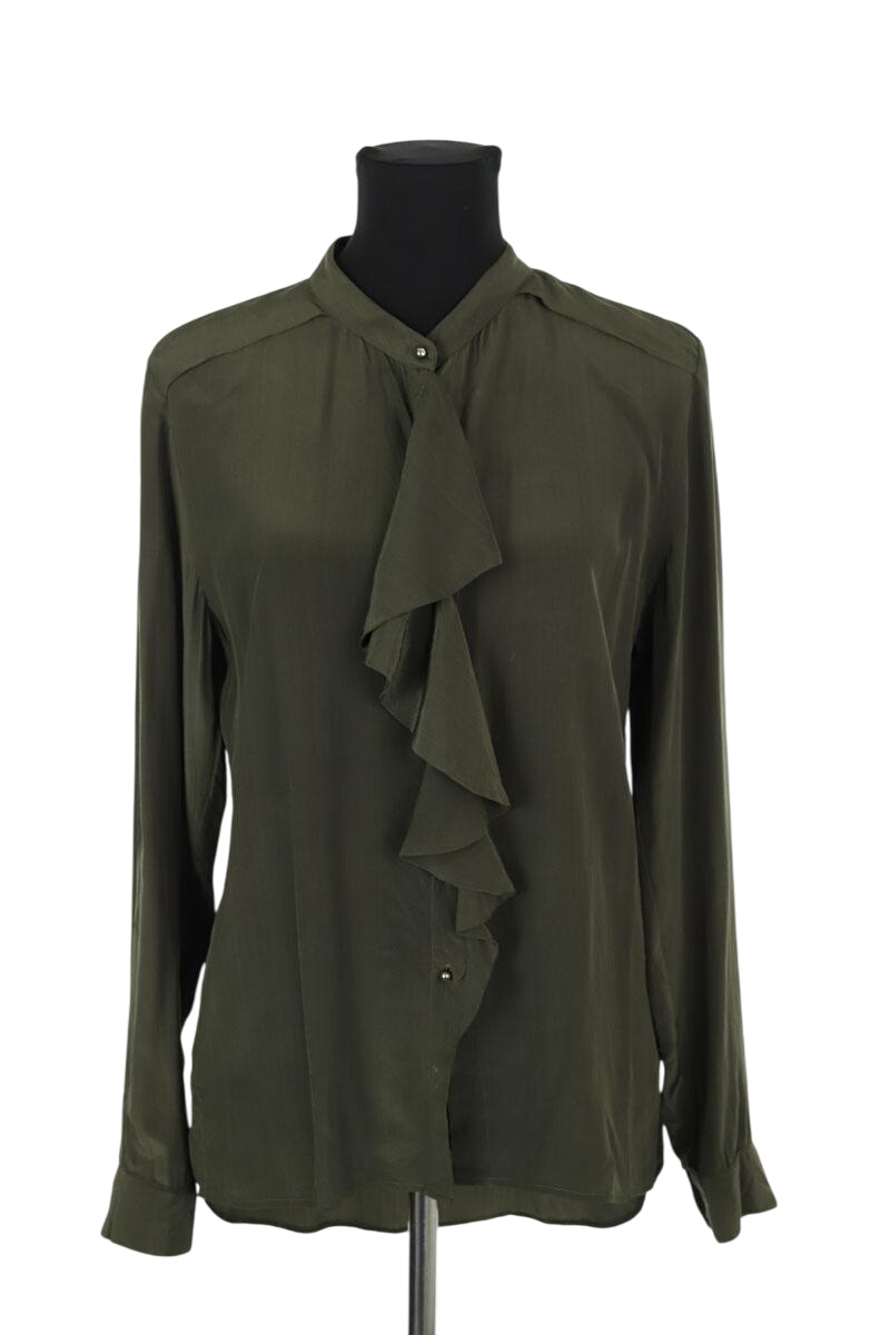 Silk blouse VALENTINE GAUTHIER- SECONDE MAIN Khaki