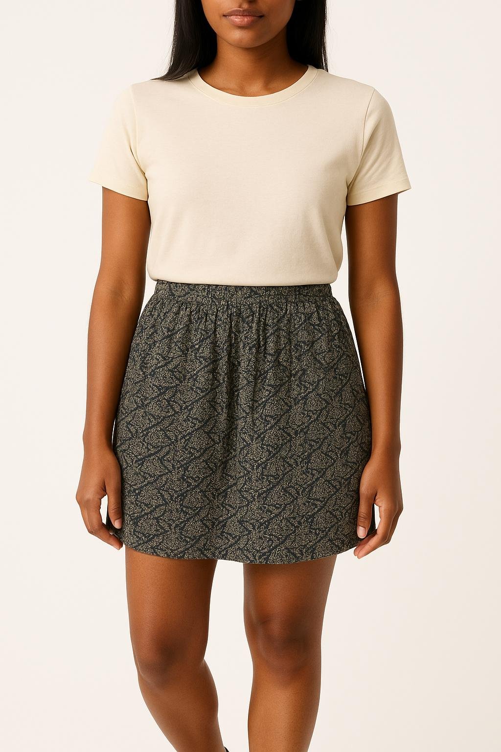 Short & midi skirt COMPTOIR DES COTONNIERS - Seconde main Blue