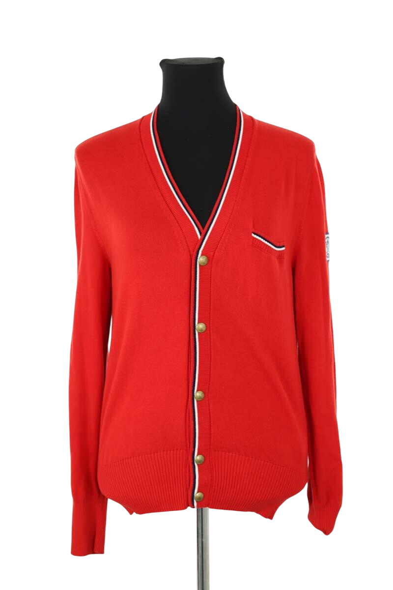 Cotton cardigan MONCLER - Seconde Main Red