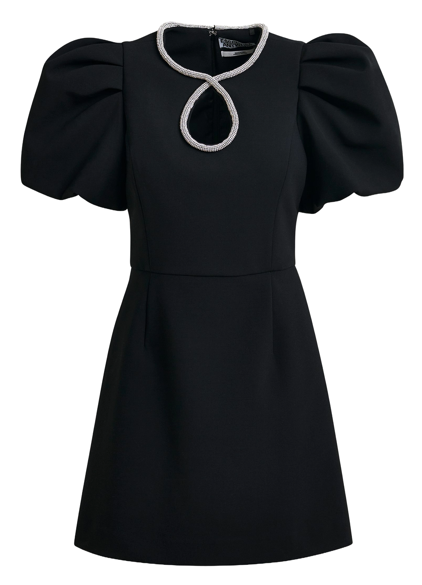 Robe courte col rond ESSENTIEL ANTWERP Noir