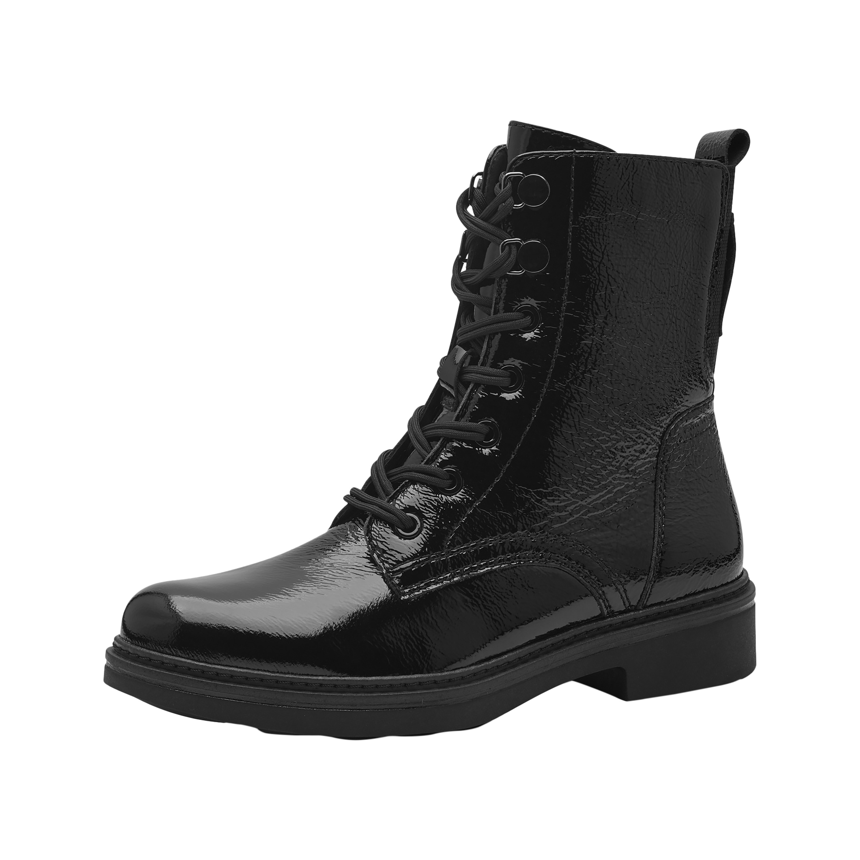 Leather comfort ankle boots TAMARIS Black