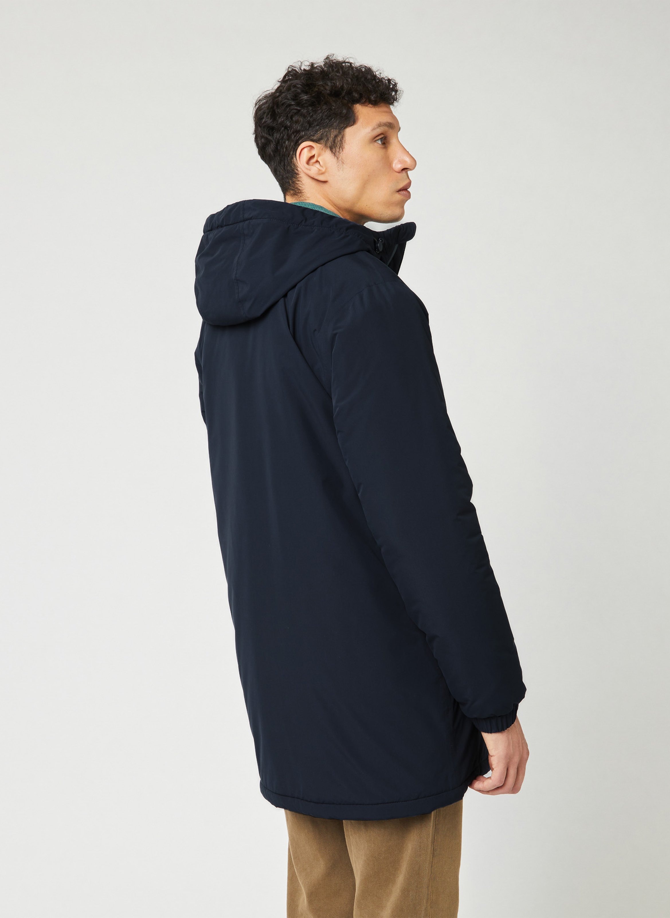 Rechte waterdichte parka FAGUO Blauw