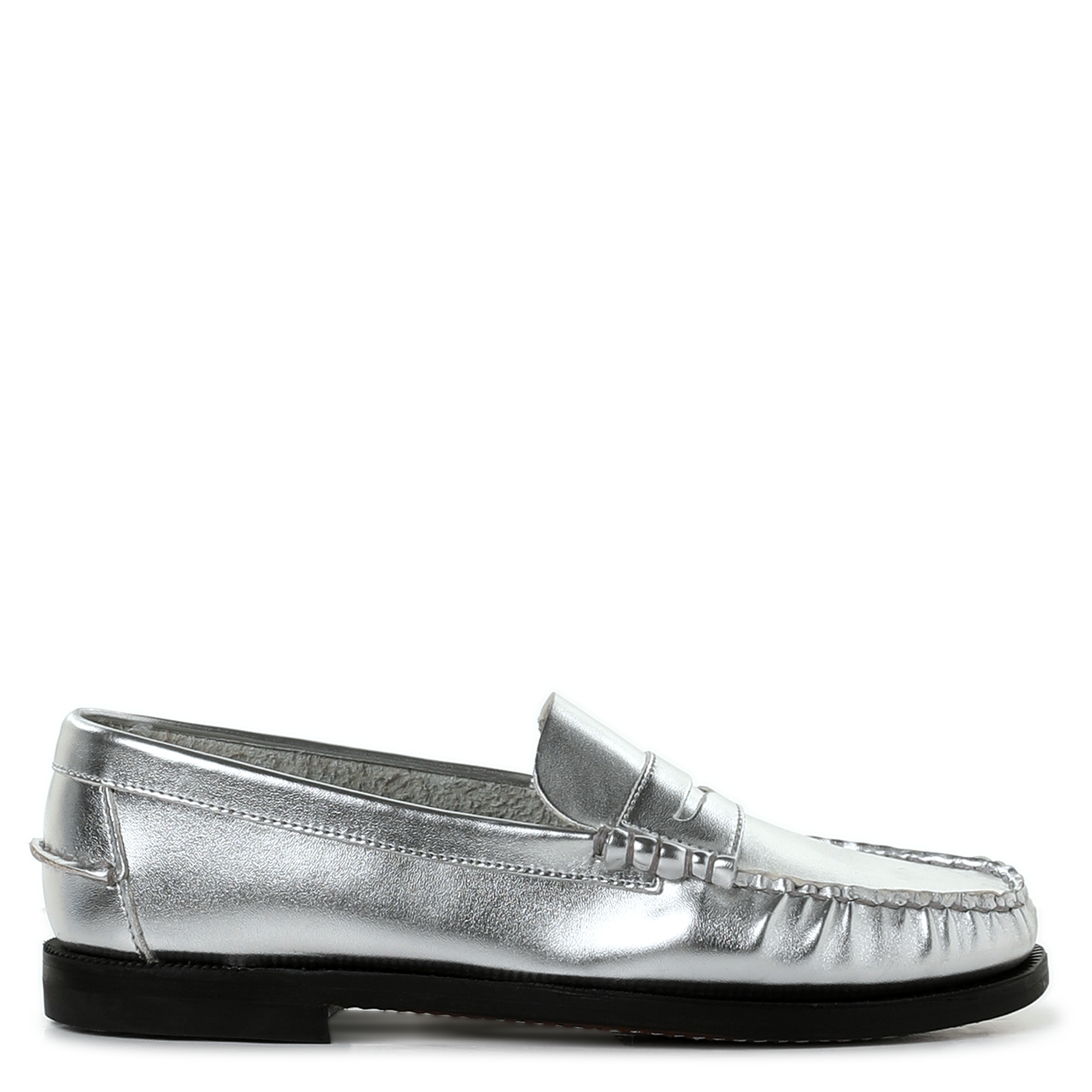 Mocassins à bout rond SEBAGO Argent