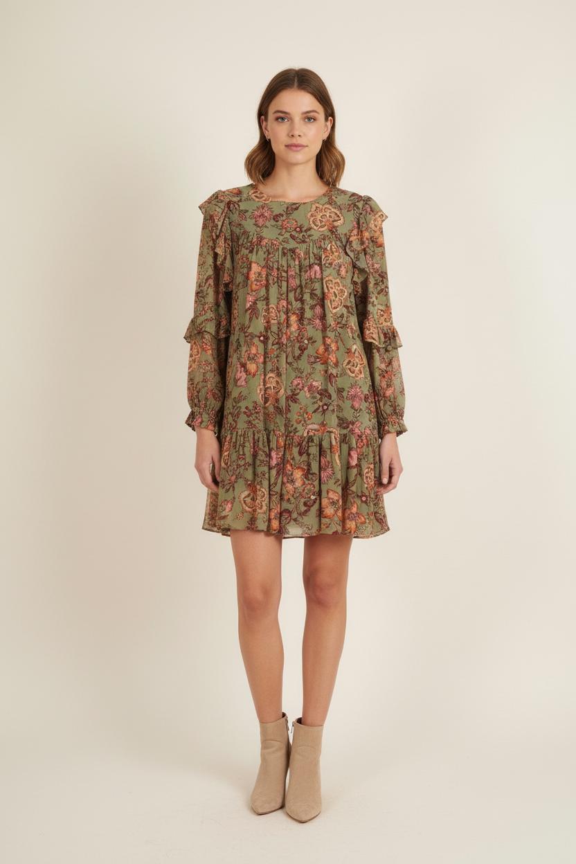 Short & Midi Dress LOUISE MISHA - Seconde Main Green