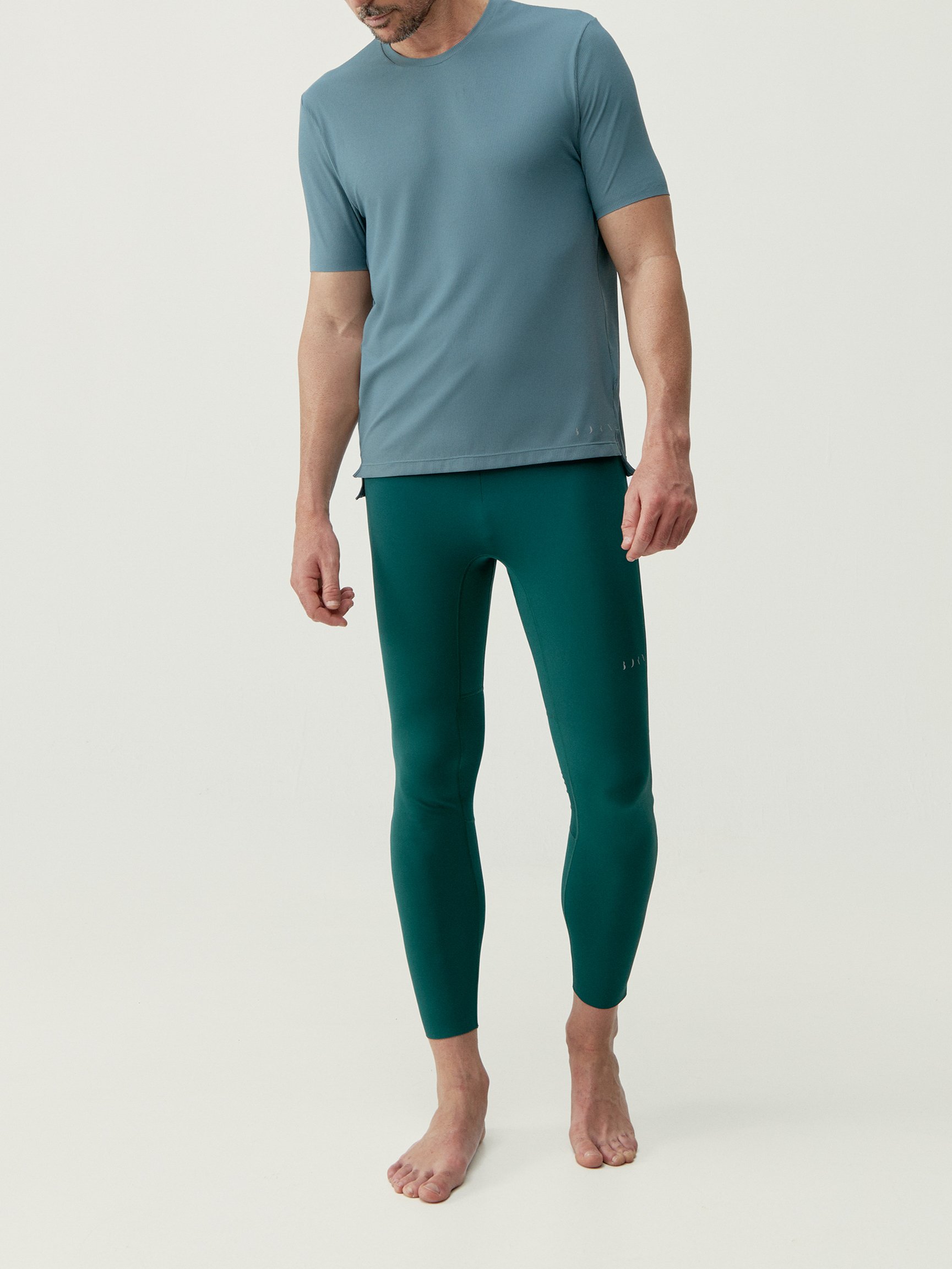 Performance Long Sport Legging BORN LIVING YOGA Green
