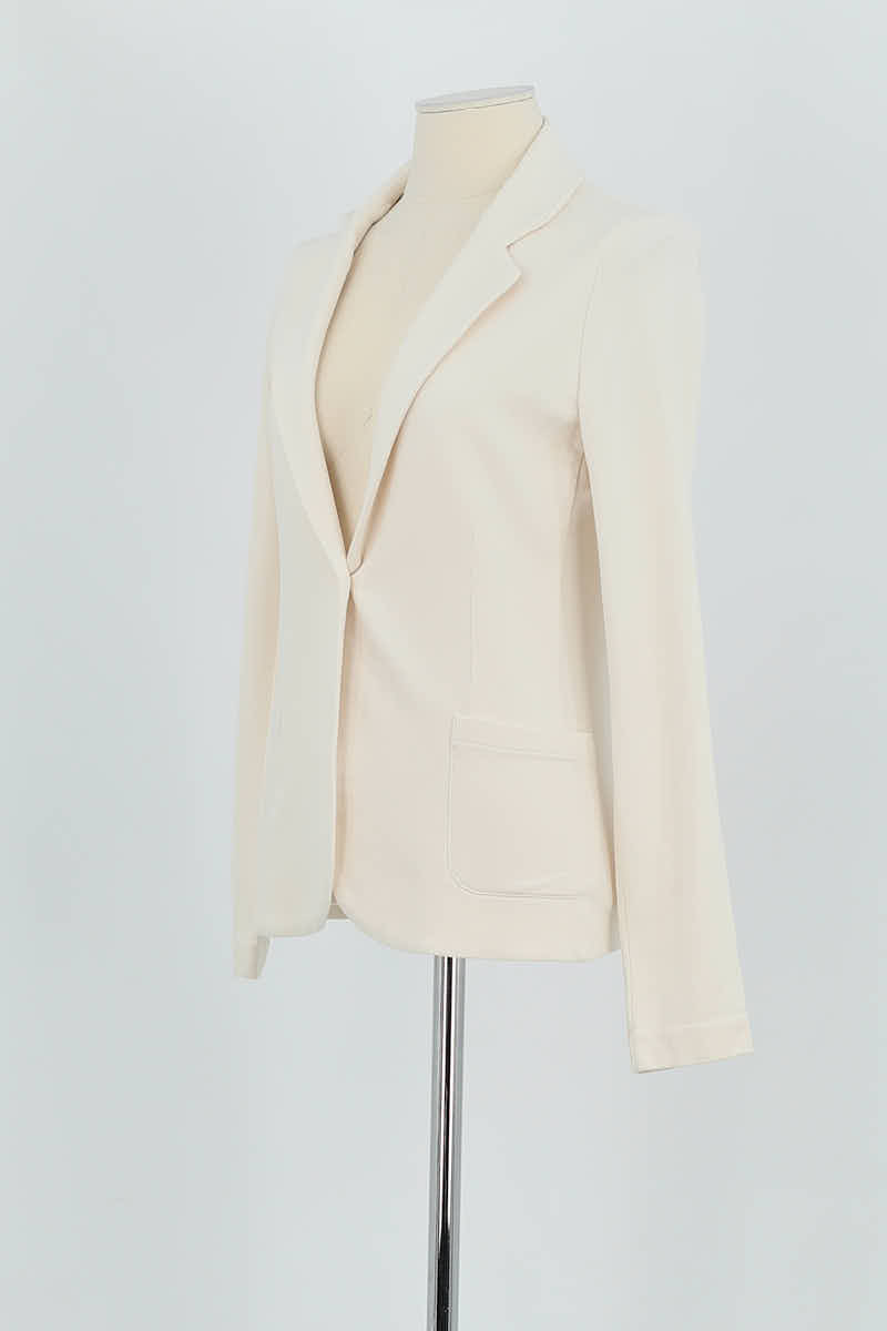 Blazer MAJESTIC FILATURES - SECONDE MAIN Beige
