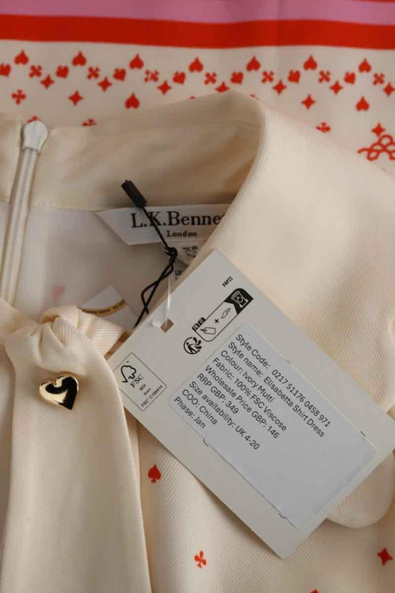 Dress LK BENNETT - Seconde Main Beige