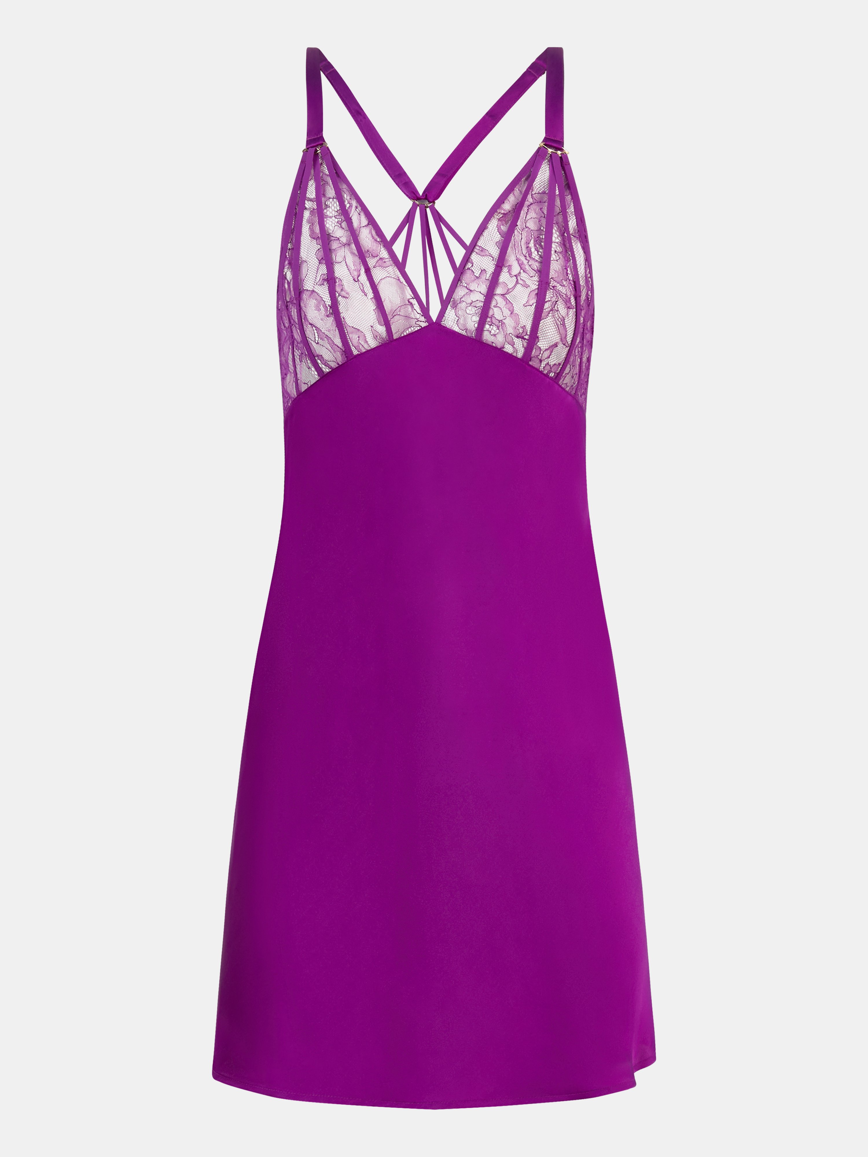 Lace nightie CHANTELLE X Purple