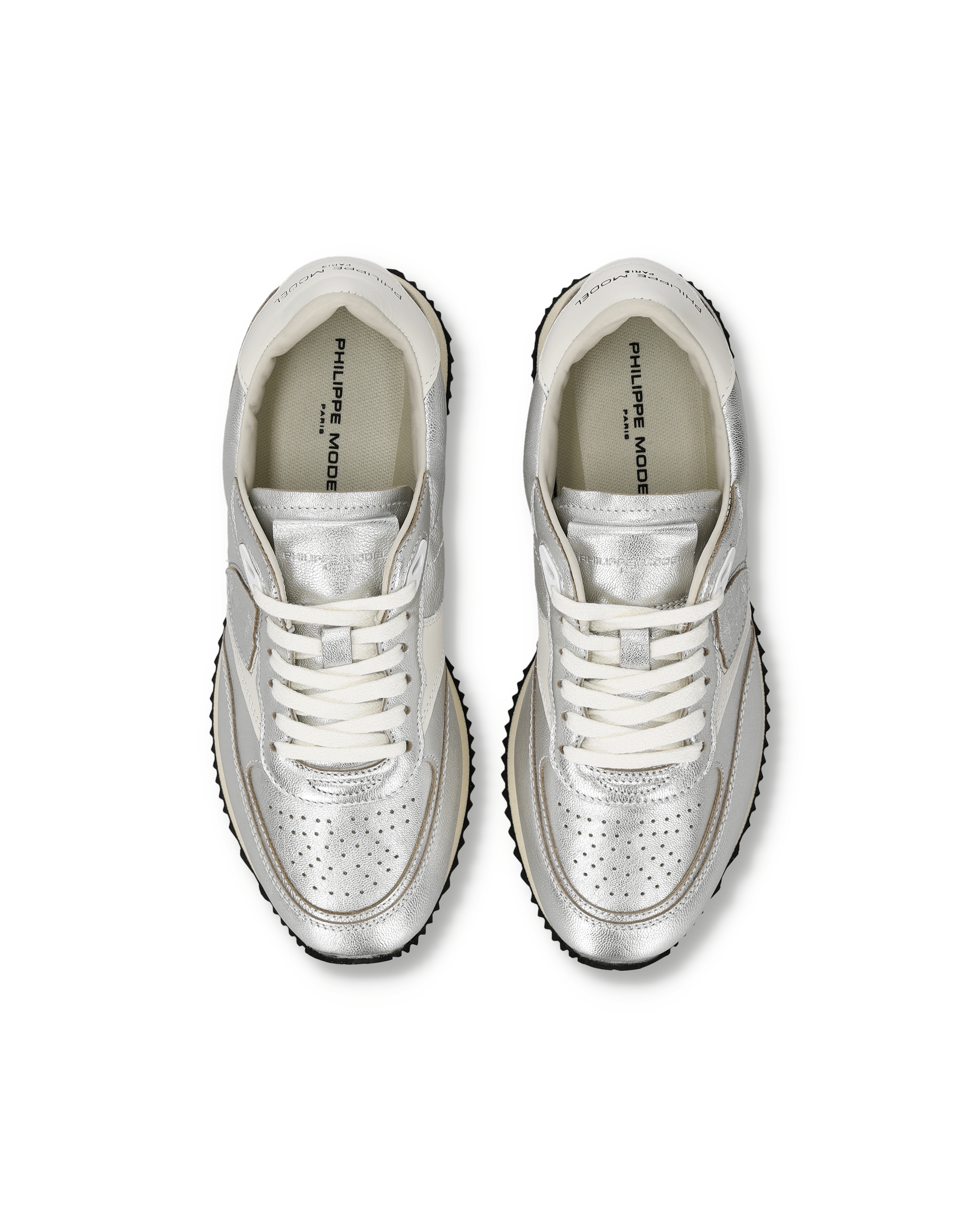 BLVILLE Running Sneakers PHILIPPE MODEL Silver