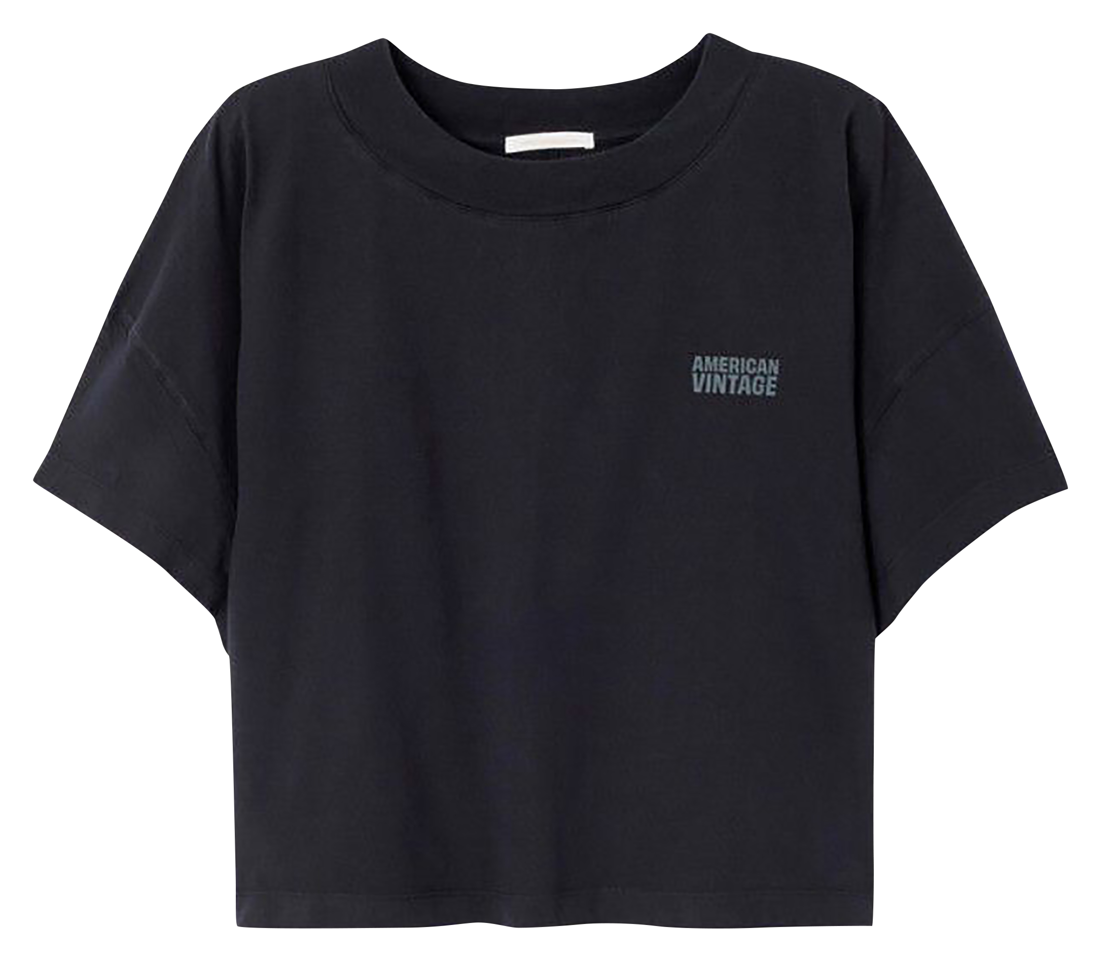 Oversize-T-Shirt aus Baumwolle mit Rundhalsausschnitt AMERICAN VINTAGE