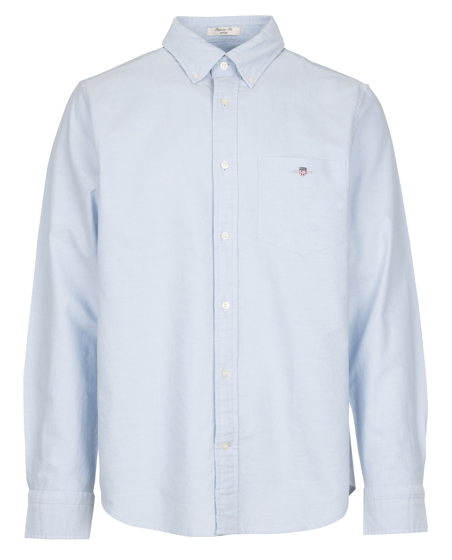 Overhemd van katoen met Amerikaanse kraag GANT Blauw