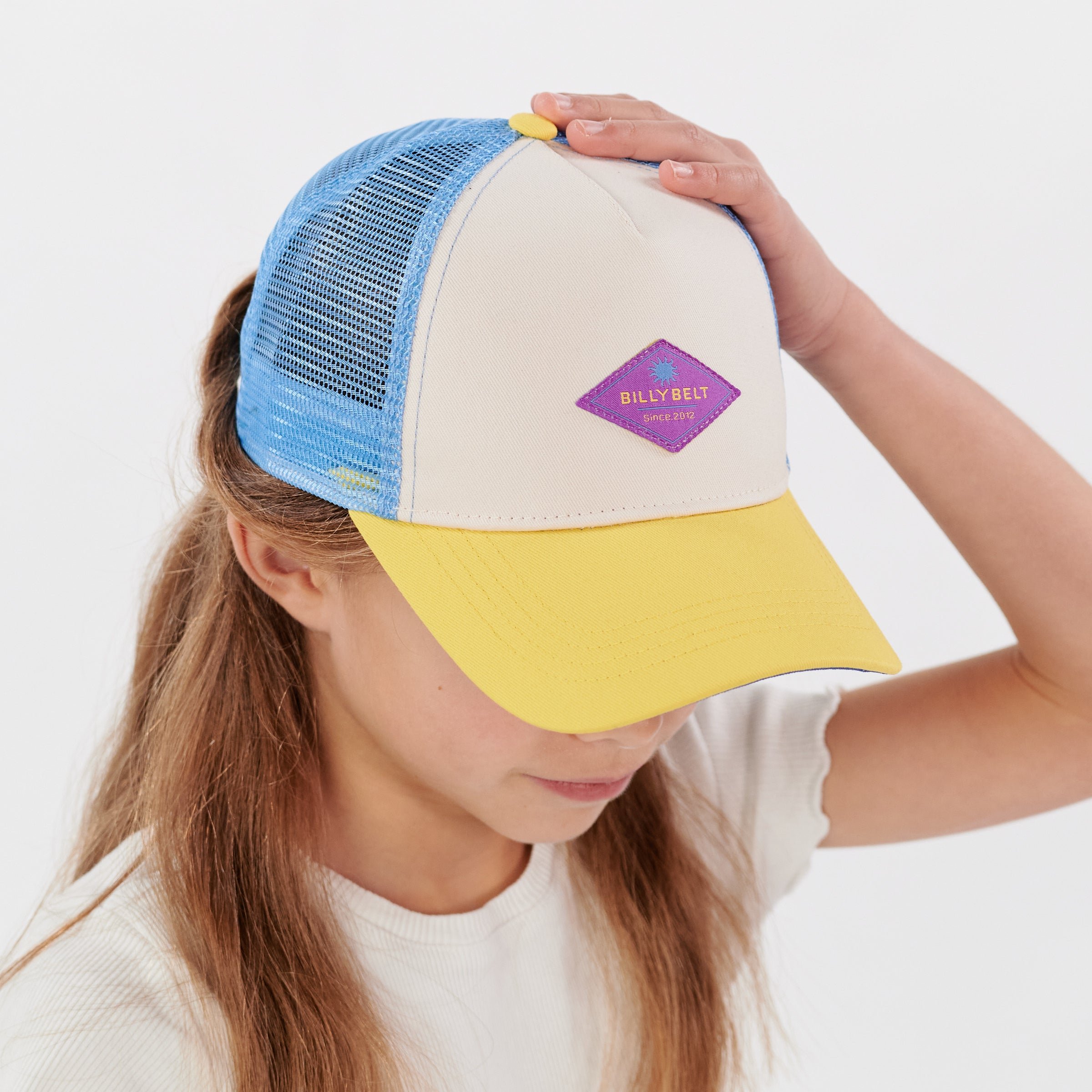 Casquette en coton trucker BILLYBELT Beige