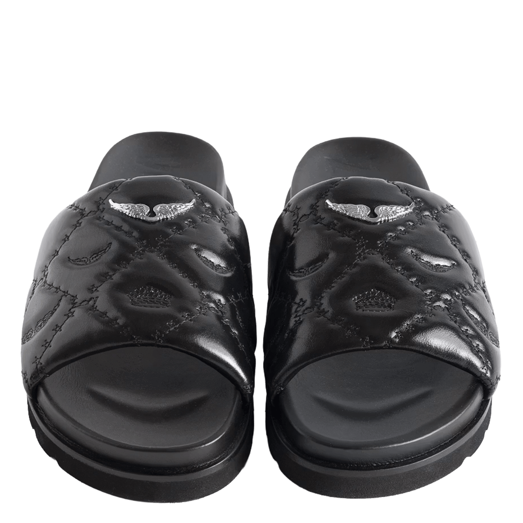 Leather mules ZADIG&VOLTAIRE Black