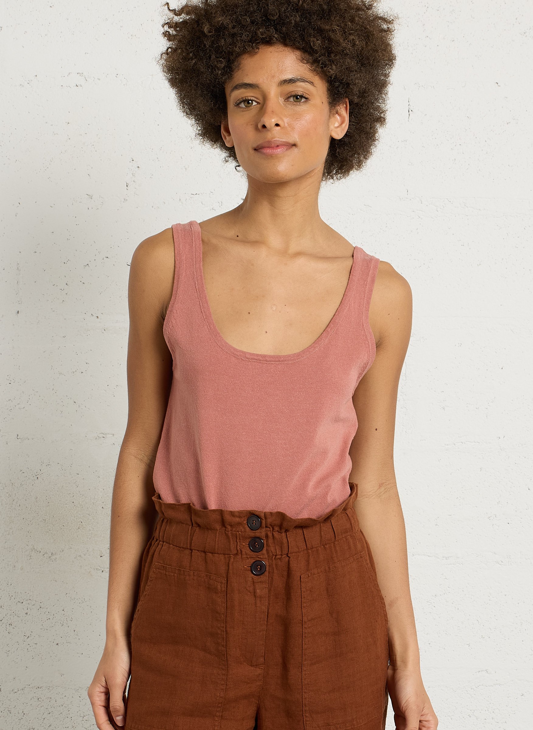 Débardeur droit en maille LA PETITE ETOILE