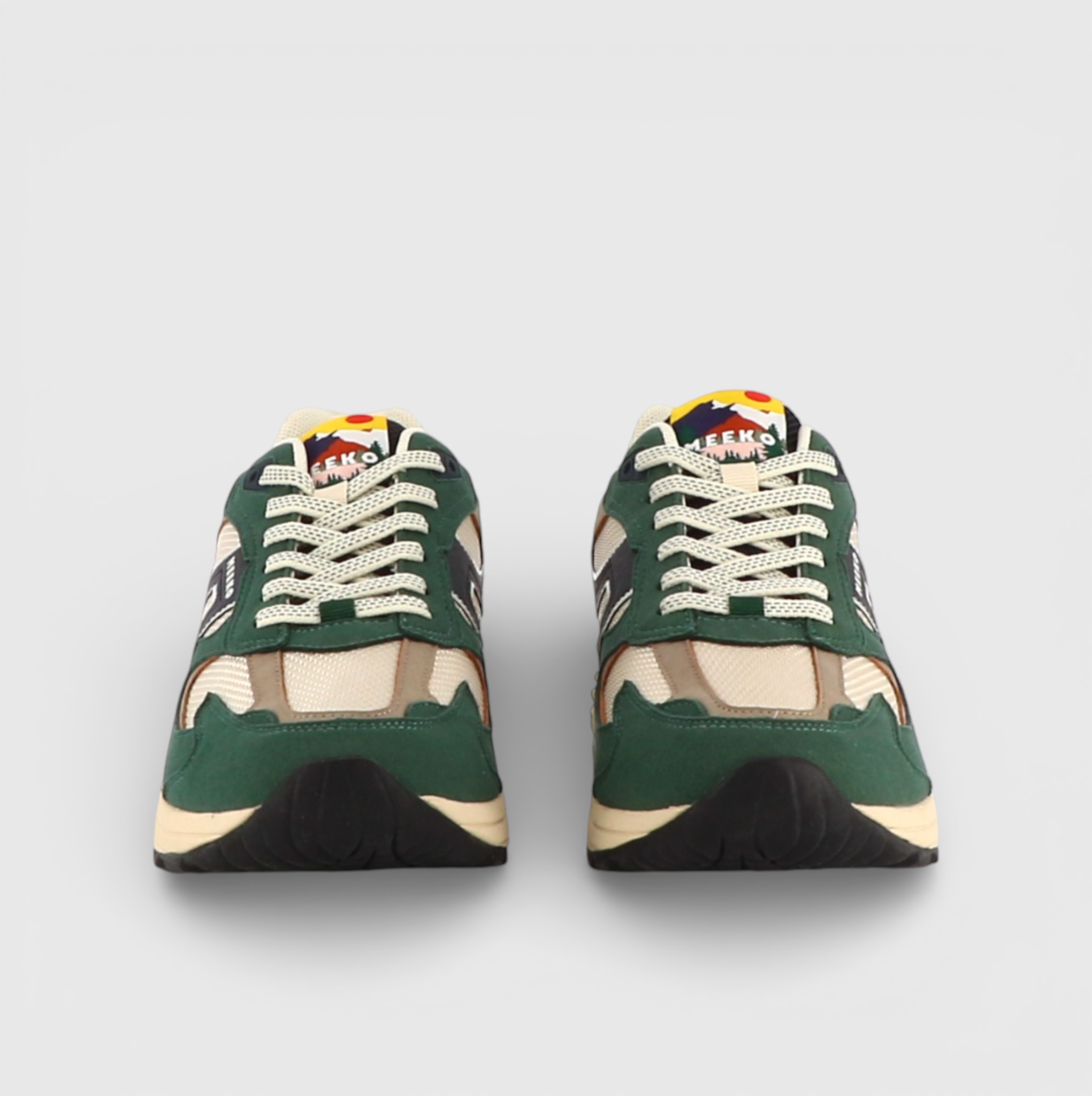 Baskets techniques et durables MEEKO Vert