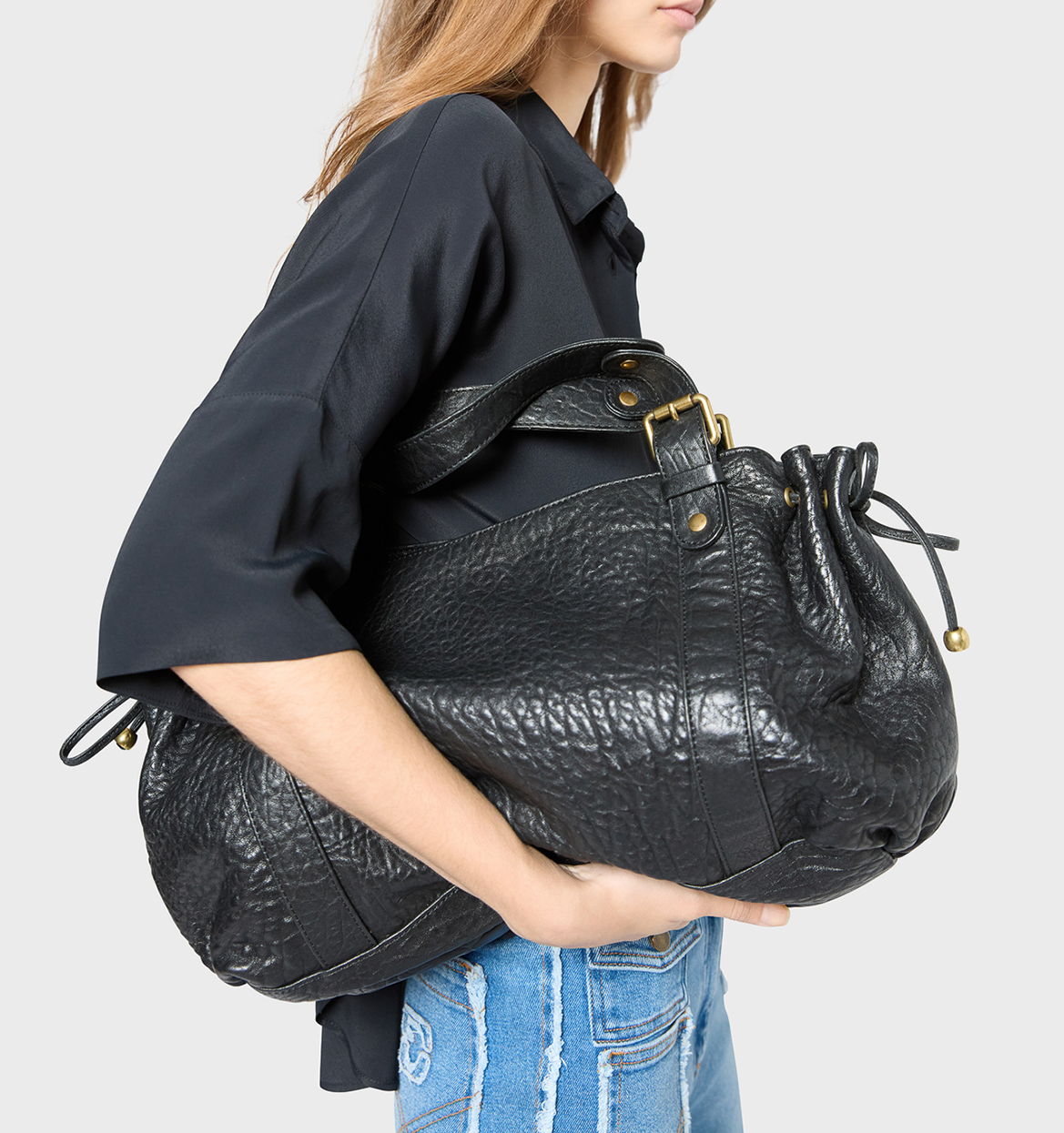 Sac à main en cuir GERARD DAREL Noir