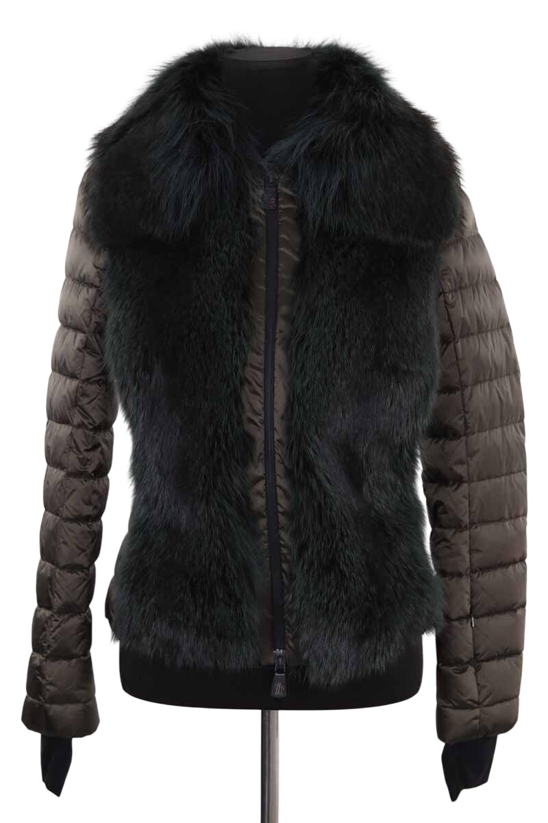 Doudoune MONCLER - Seconde Main Vert