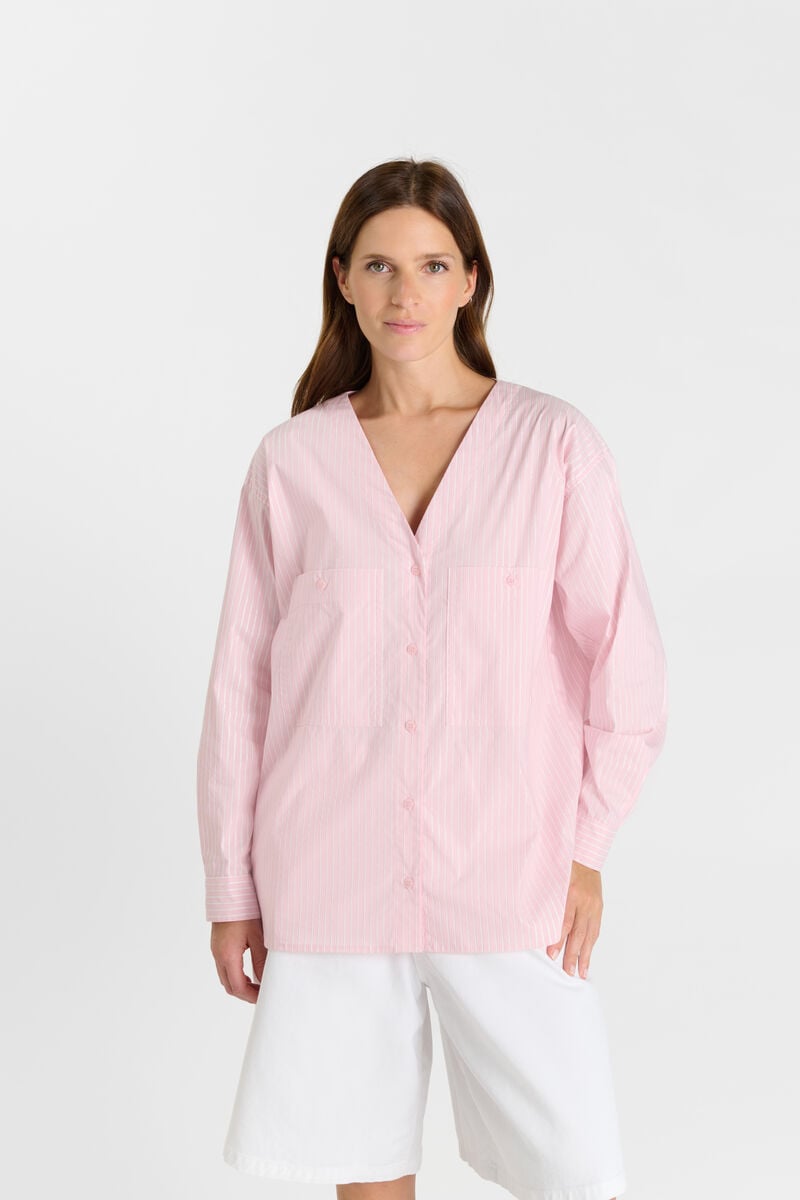 Buttoned shirt LE TEMPS DES CERISES Pink