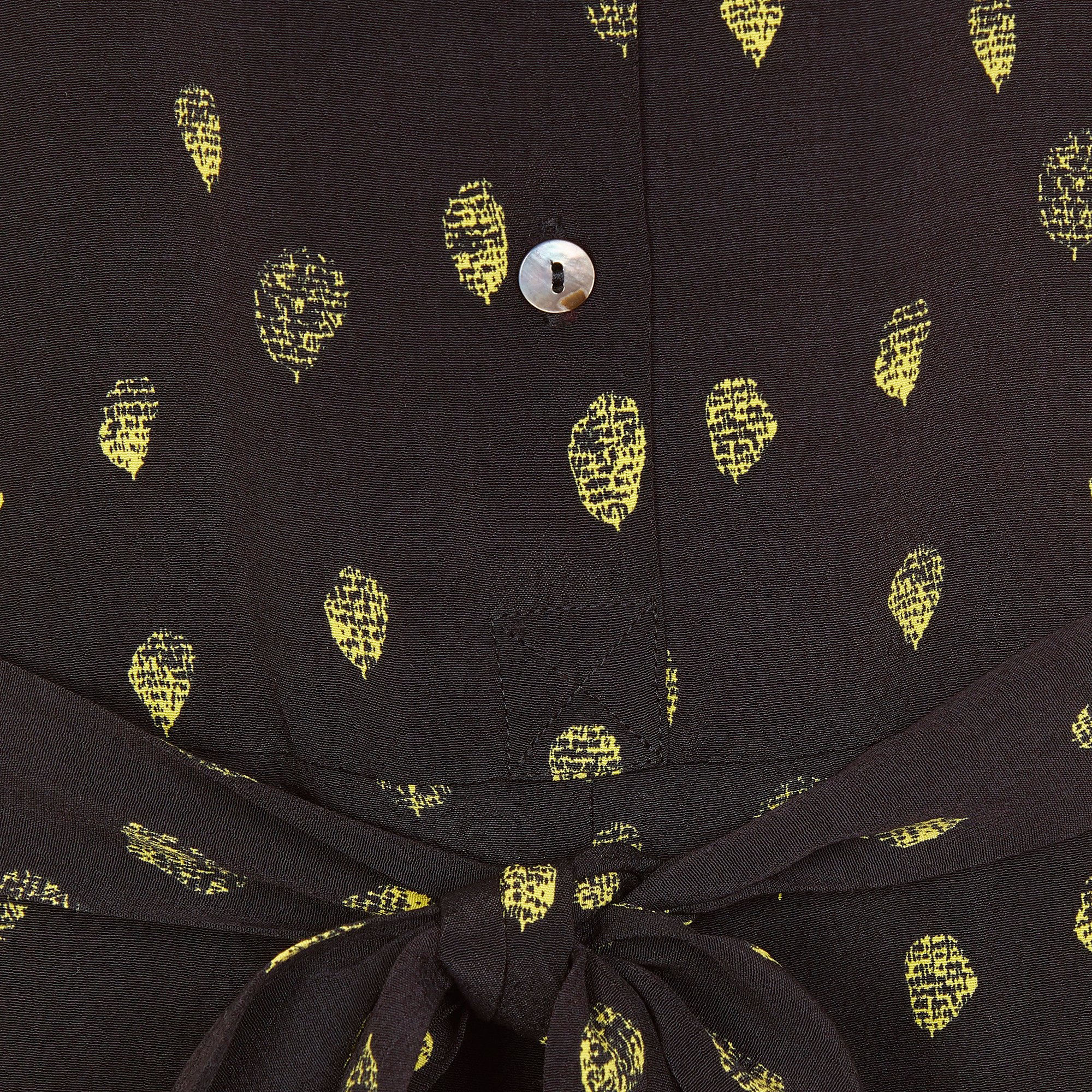 Combishort imprimé avec ceinture  ATTIC AND BARN Noir