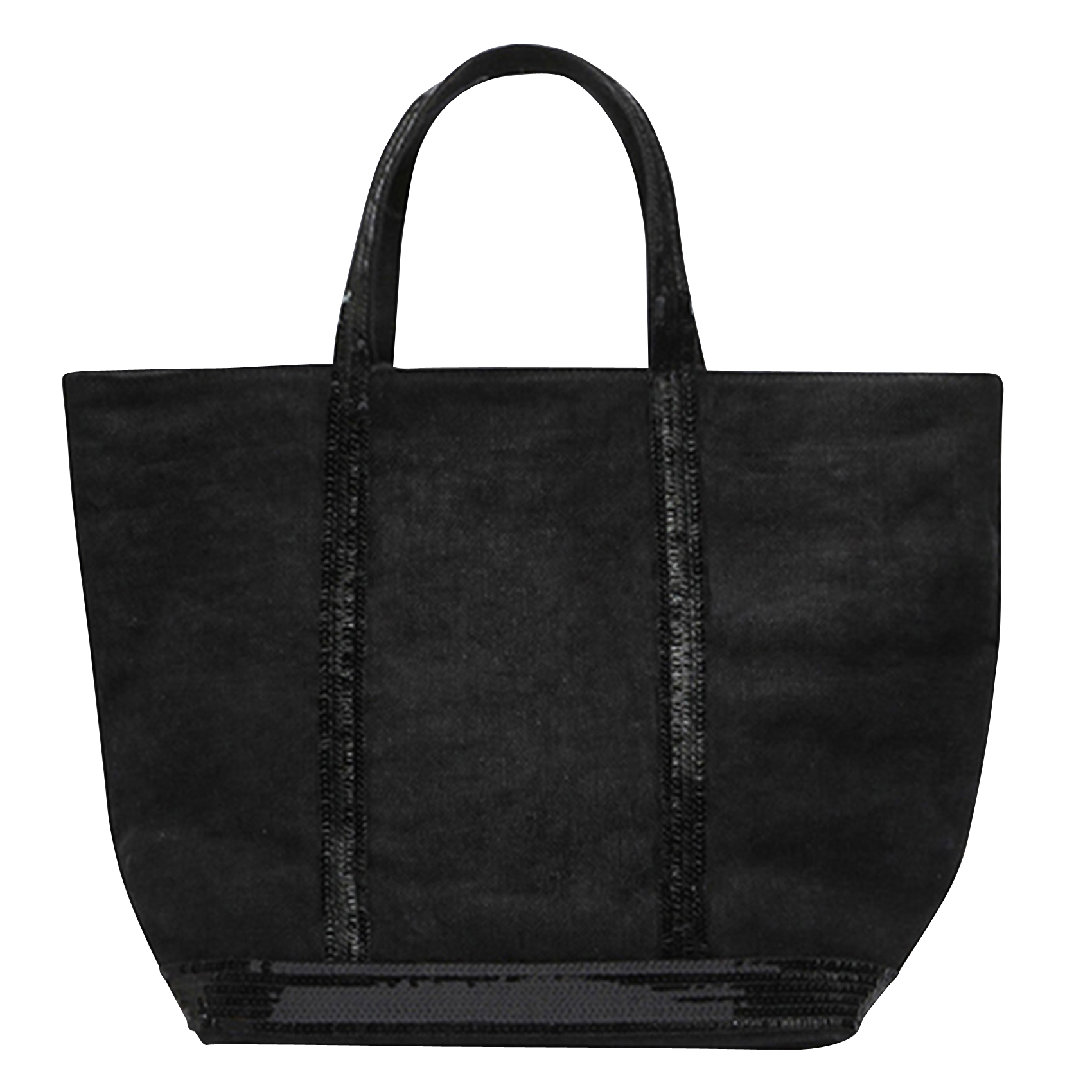 Leinen-Shopper mit Paillettenstickerei VANESSA BRUNO