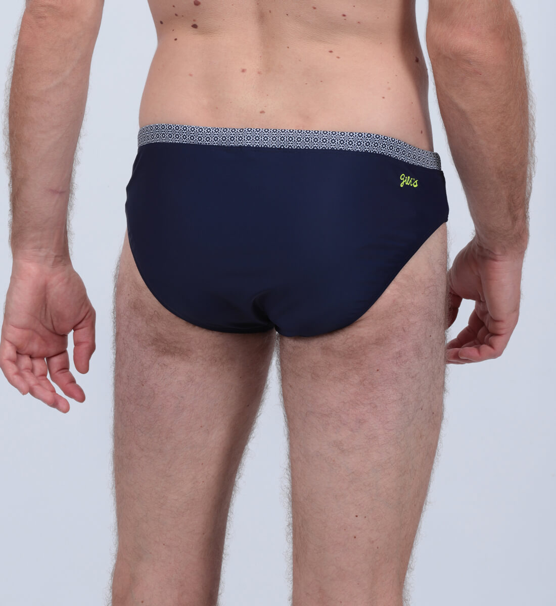 Swim brief - azulejos GILI'S Blue