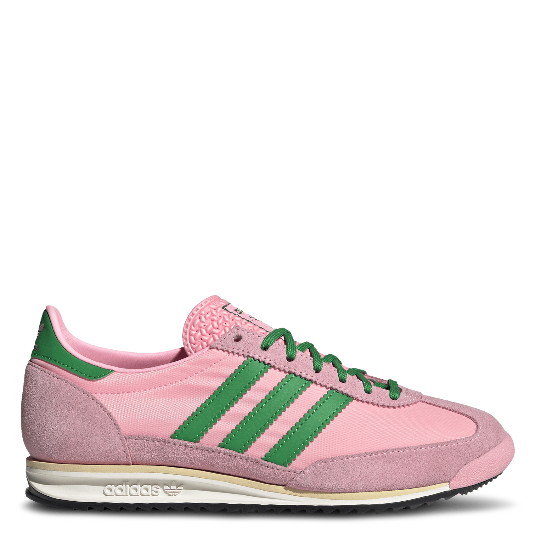 Baskets basses à lacets ADIDAS Rose