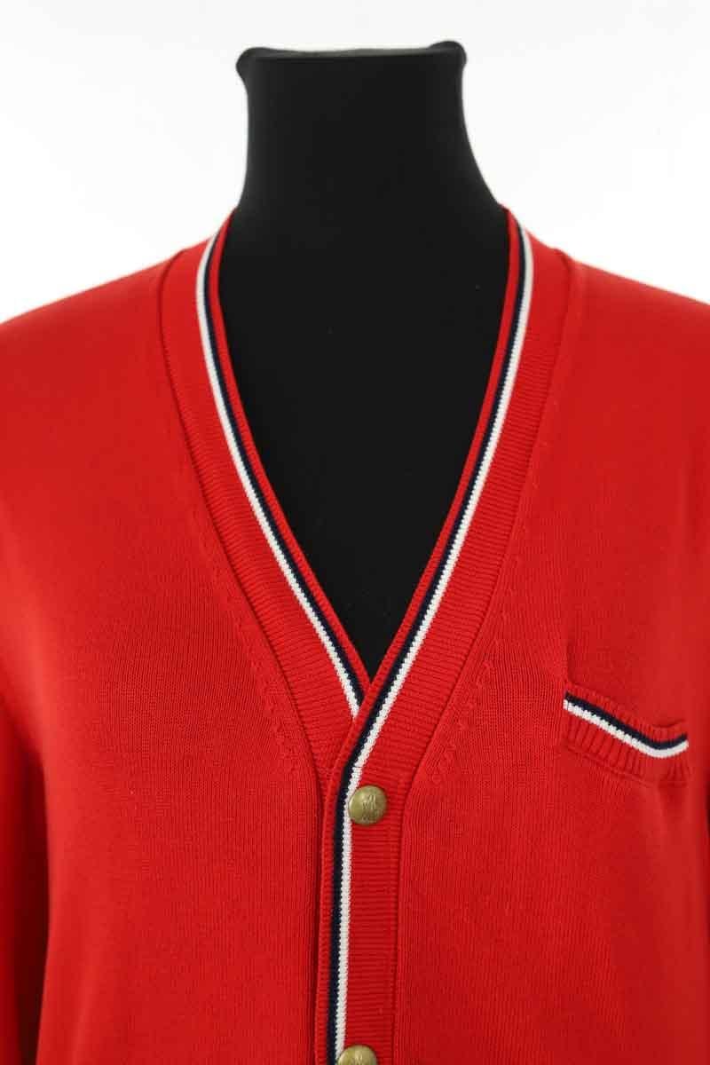 Cotton cardigan MONCLER - Seconde Main Red