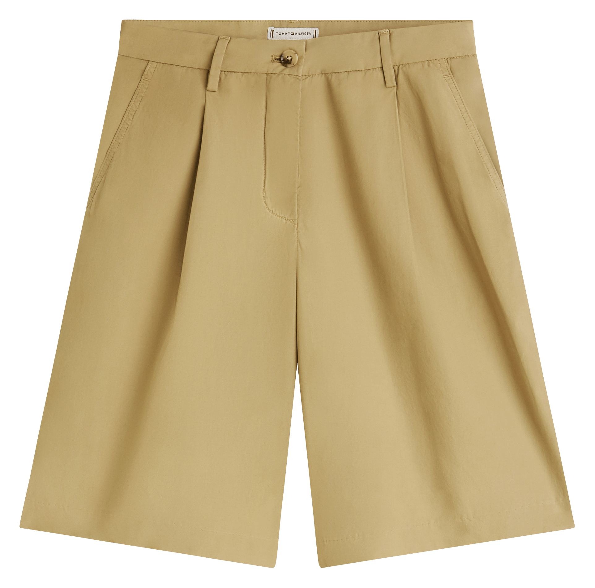 Short large in organic cotton TOMMY HILFIGER Brown