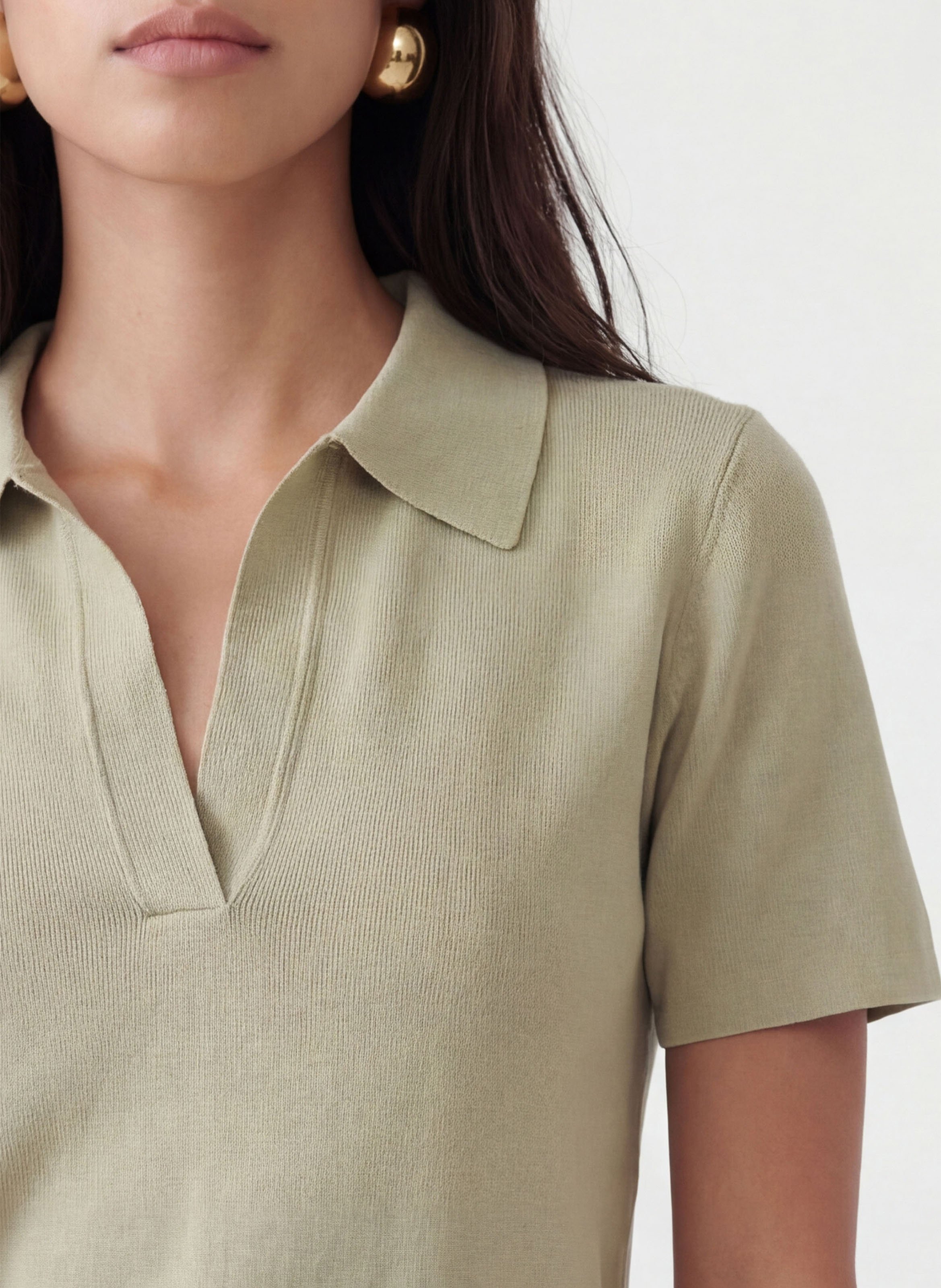 Polo droit KOOKAI Vert