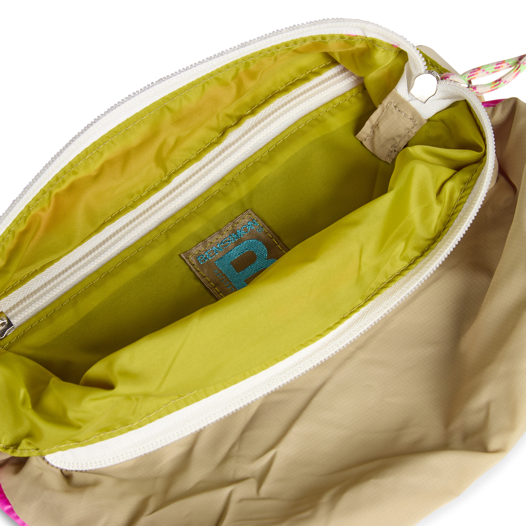 Baindeminuit shoulder bag BENSIMON Beige