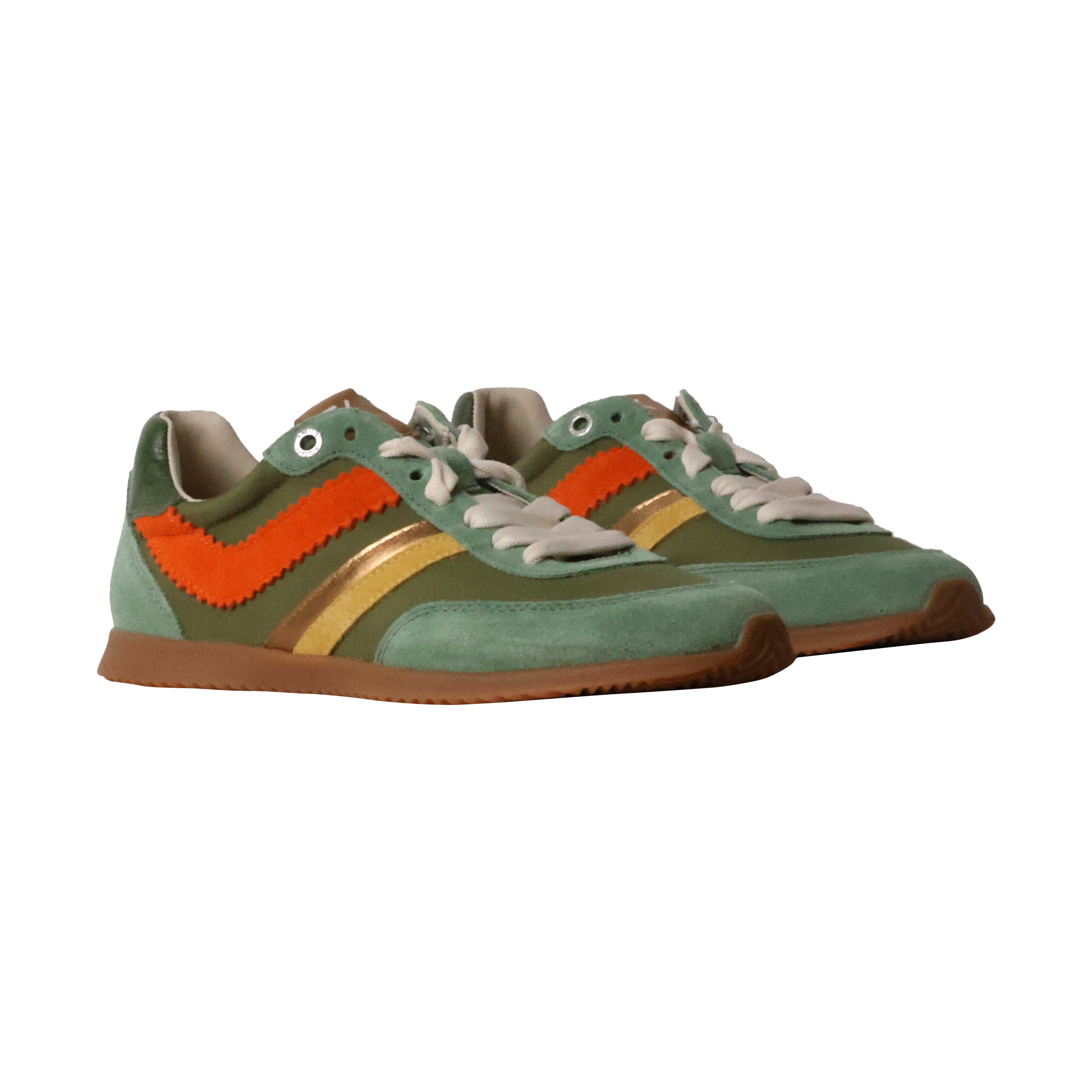 Arrietty leather sneakers EMILIE KARSTON Green