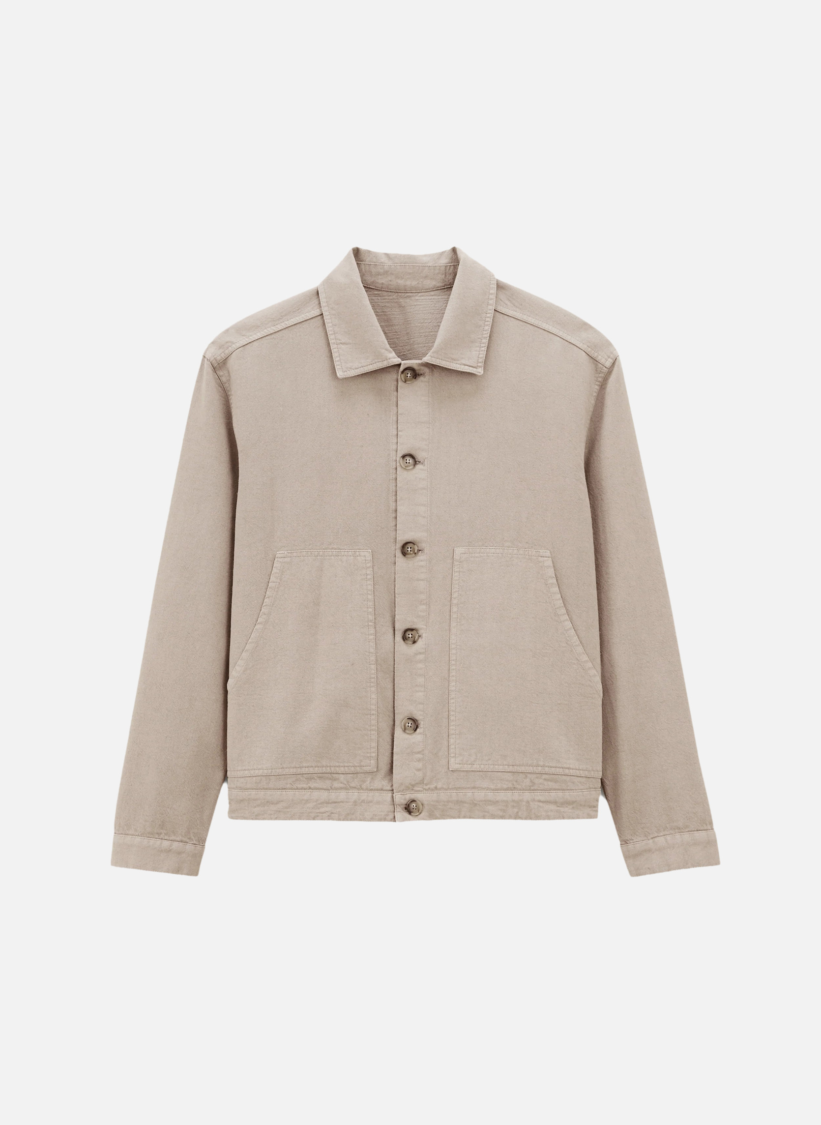 Boxy workwear jacket Arizona Grege 16-1107 TPG Noyoco Beige
