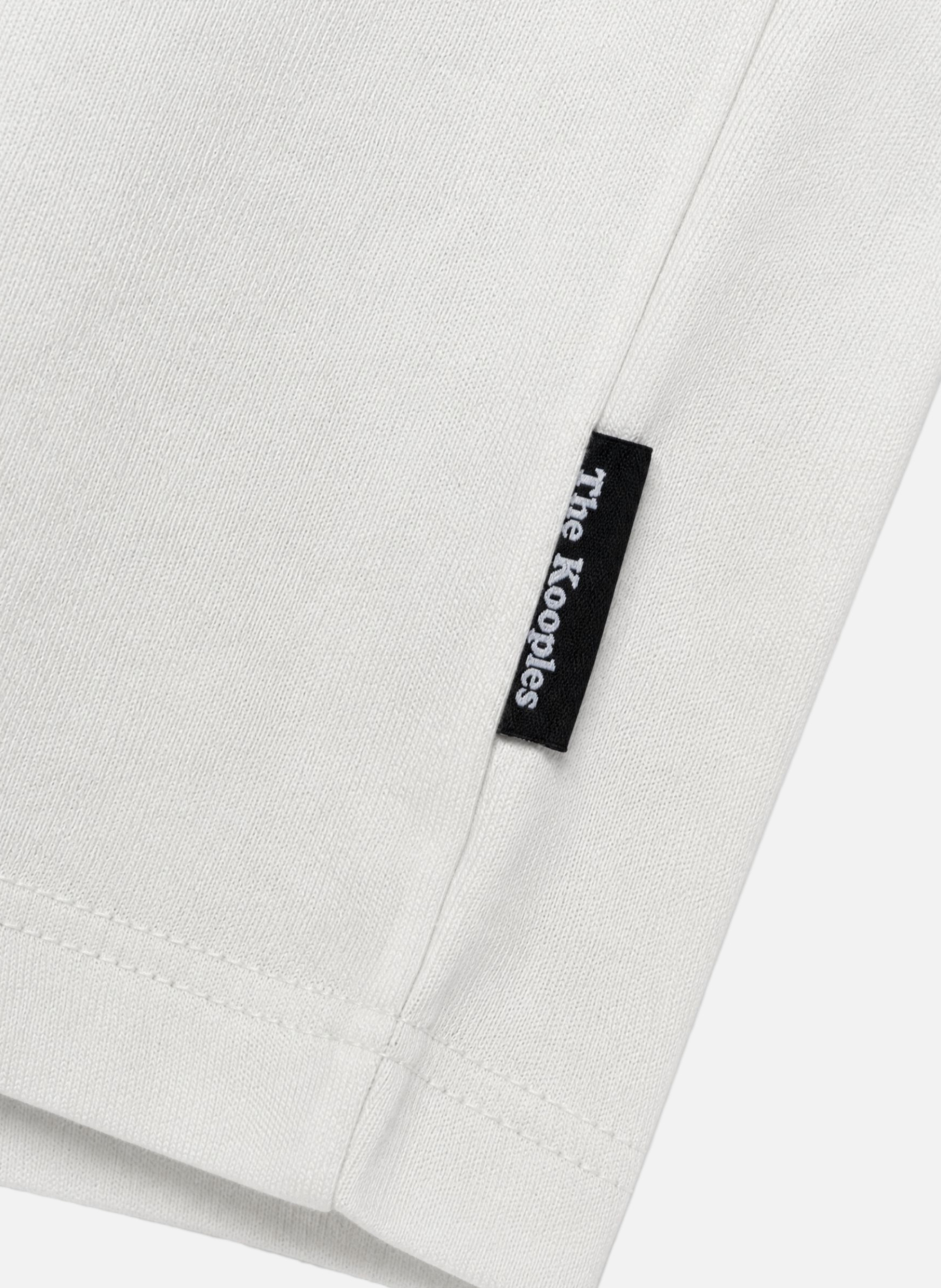 Round neck cotton T-shirt with a straight cut THE KOOPLES White