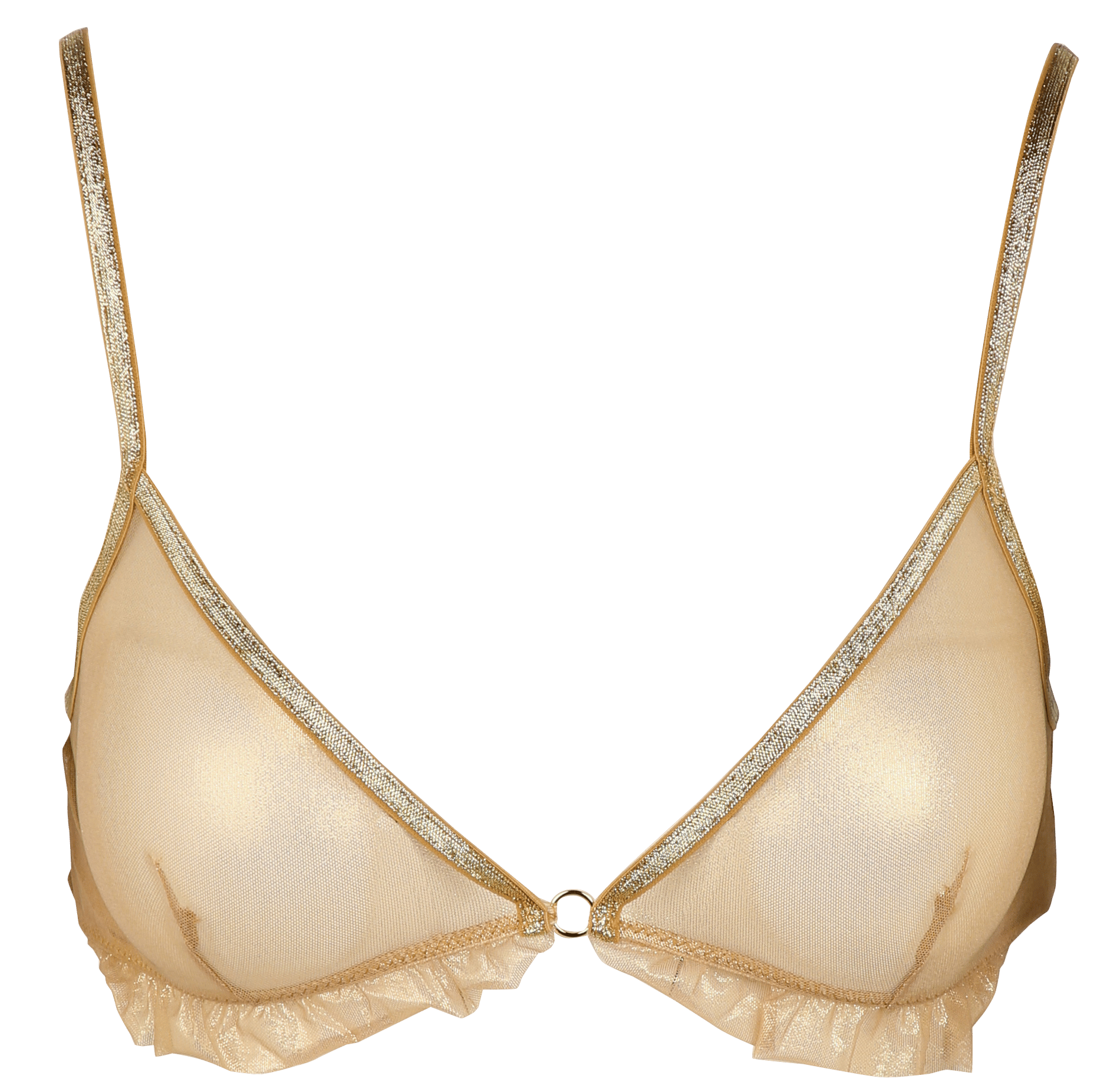 Triangelbeha LA NOUVELLE Goudkleurig
