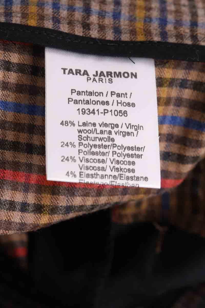 Wide-leg pants TARA JARMON - Seconde Main Brown
