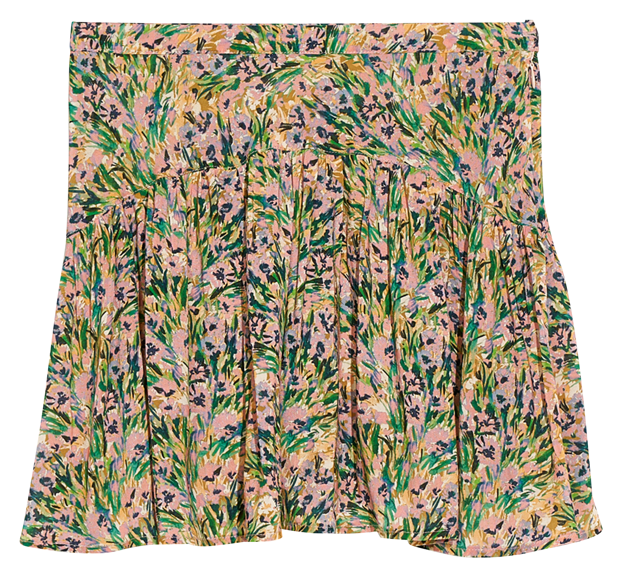 Printed flared skirt BELLEROSE Grey