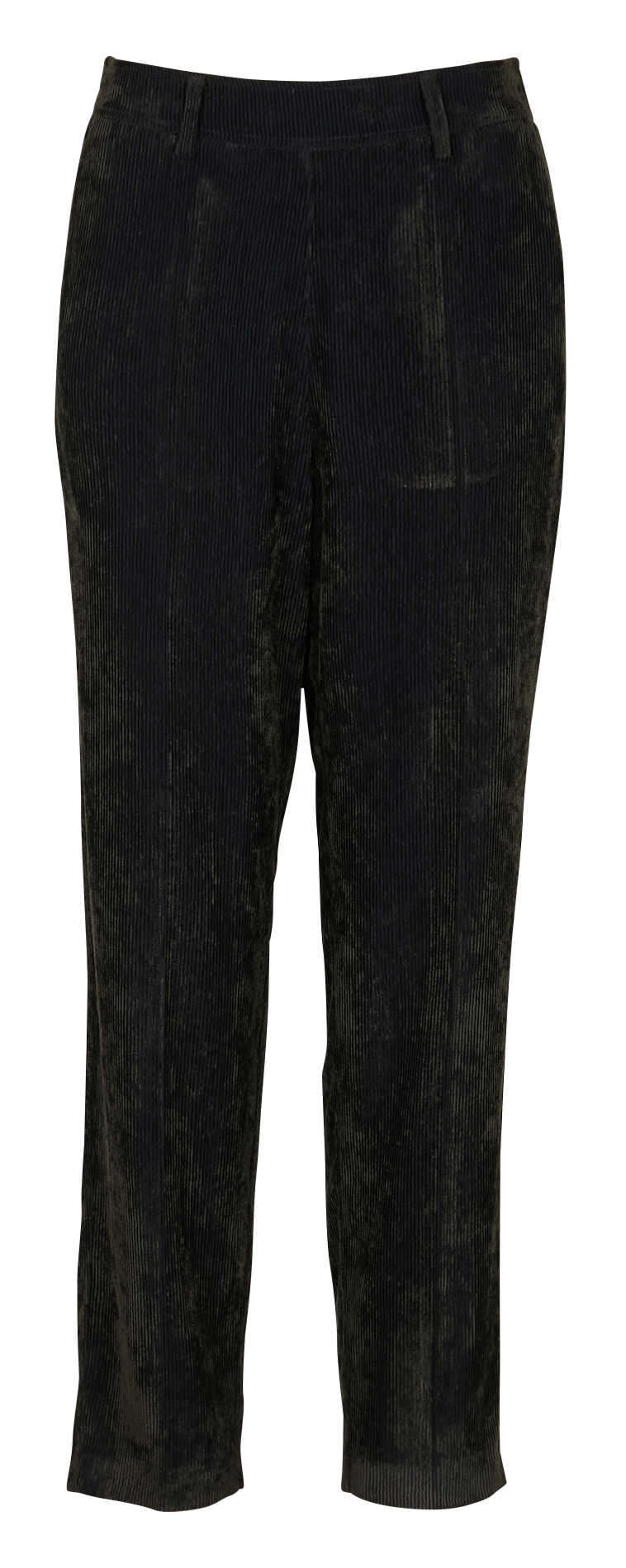 Pantalon carotte en velours côtelé MOMONI Gris