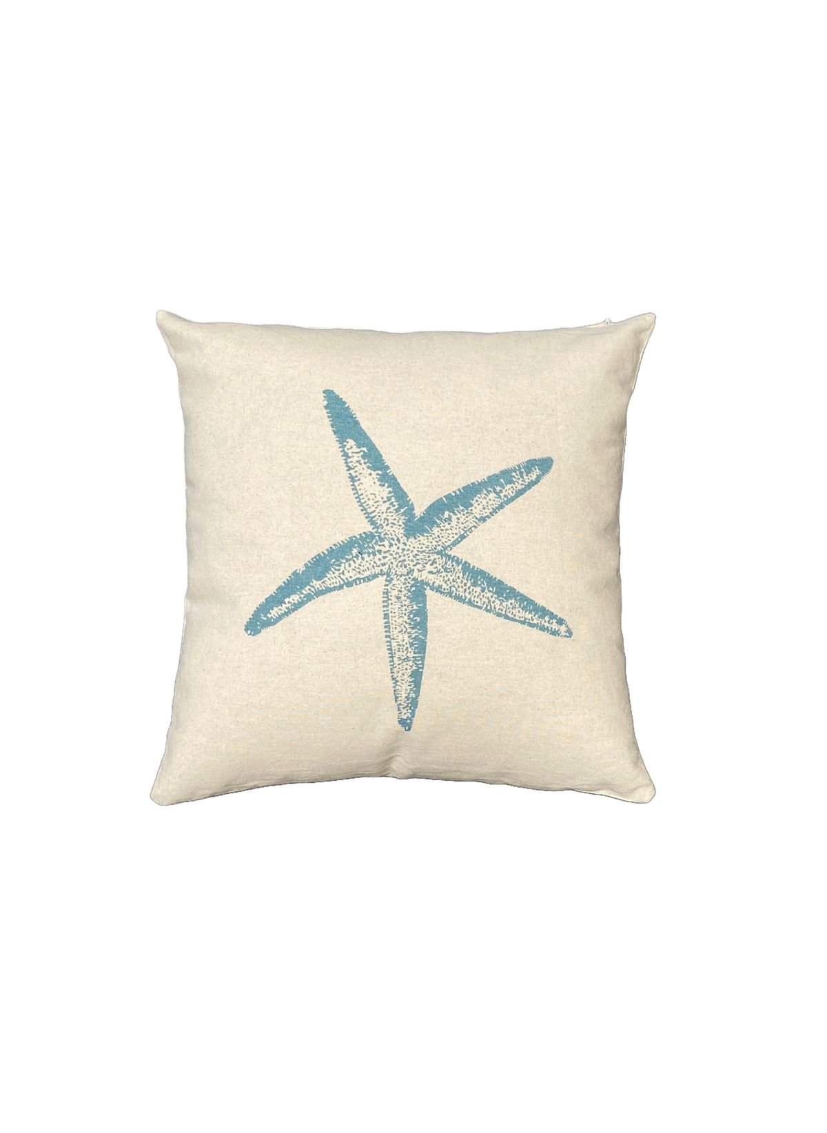 Square printed cotton cushion TODAY LINGE DE MAISON Blue