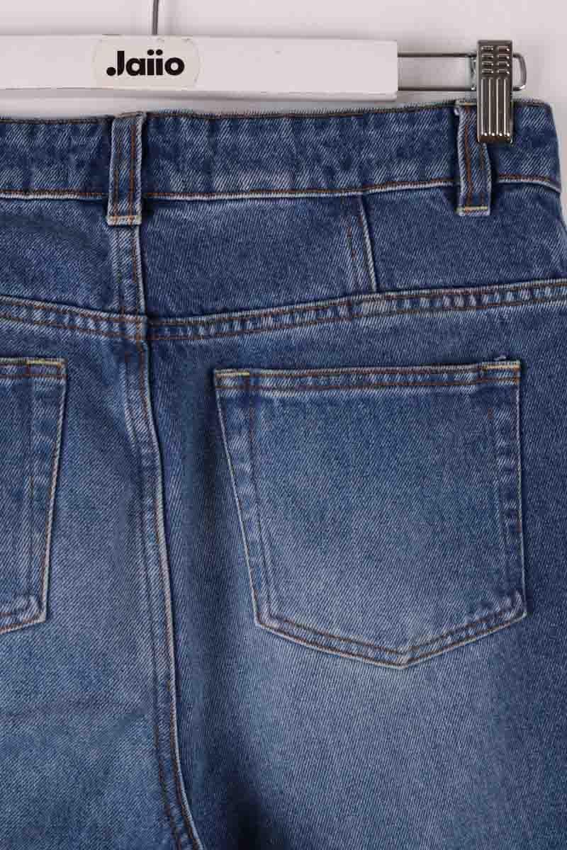 Cotton jeans AMI PARIS - Seconde Main Blue