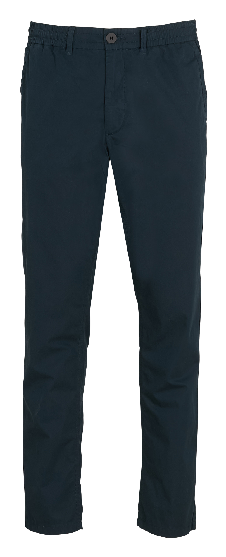 Pantalon droit en coton bio KNOWLEDGE COTTON APPAREL Bleu
